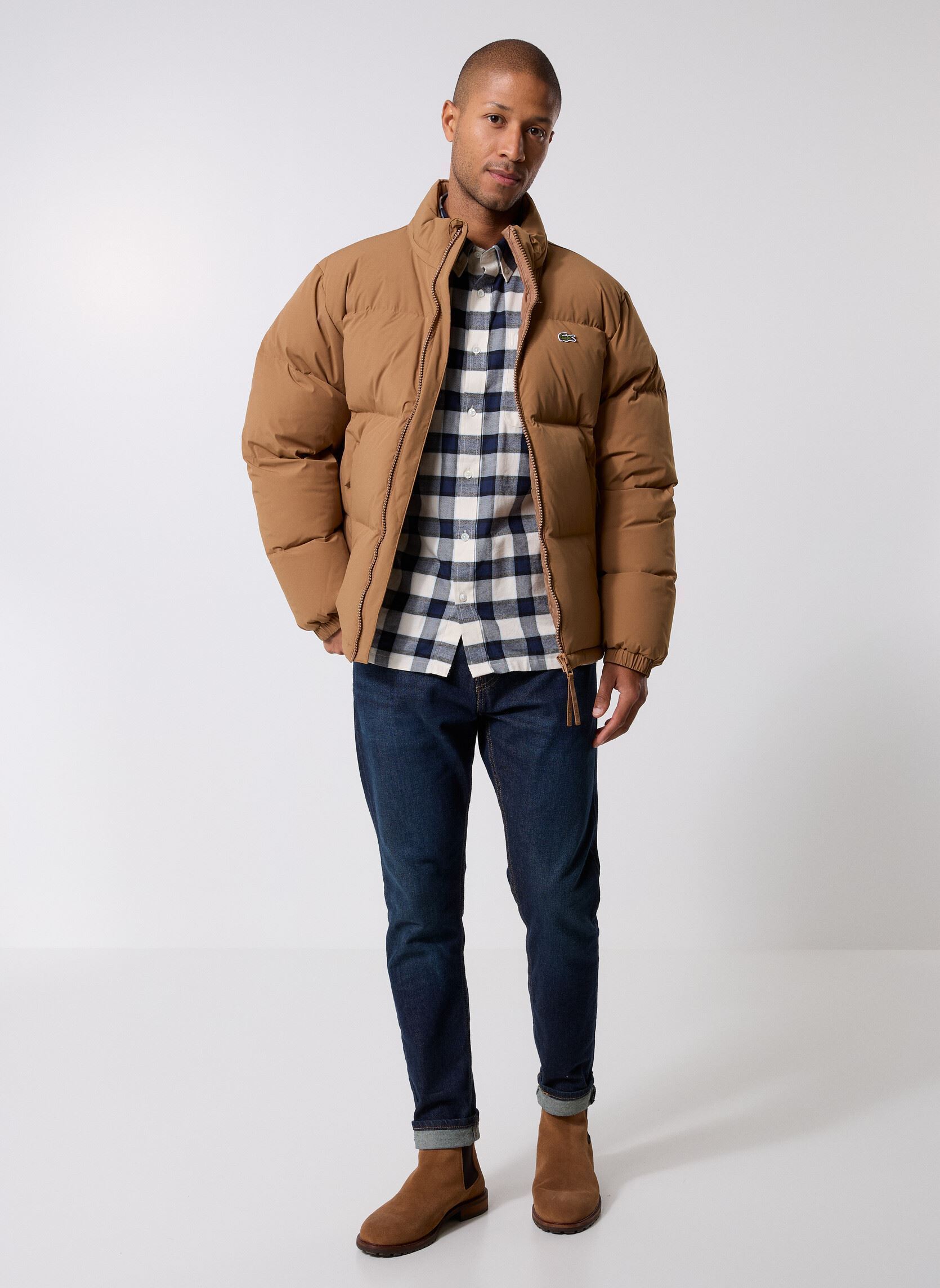Doudounes Doudoune BH5154 homme beige Lacoste Doudounes Doudoune BH5154 homme beige DATTE