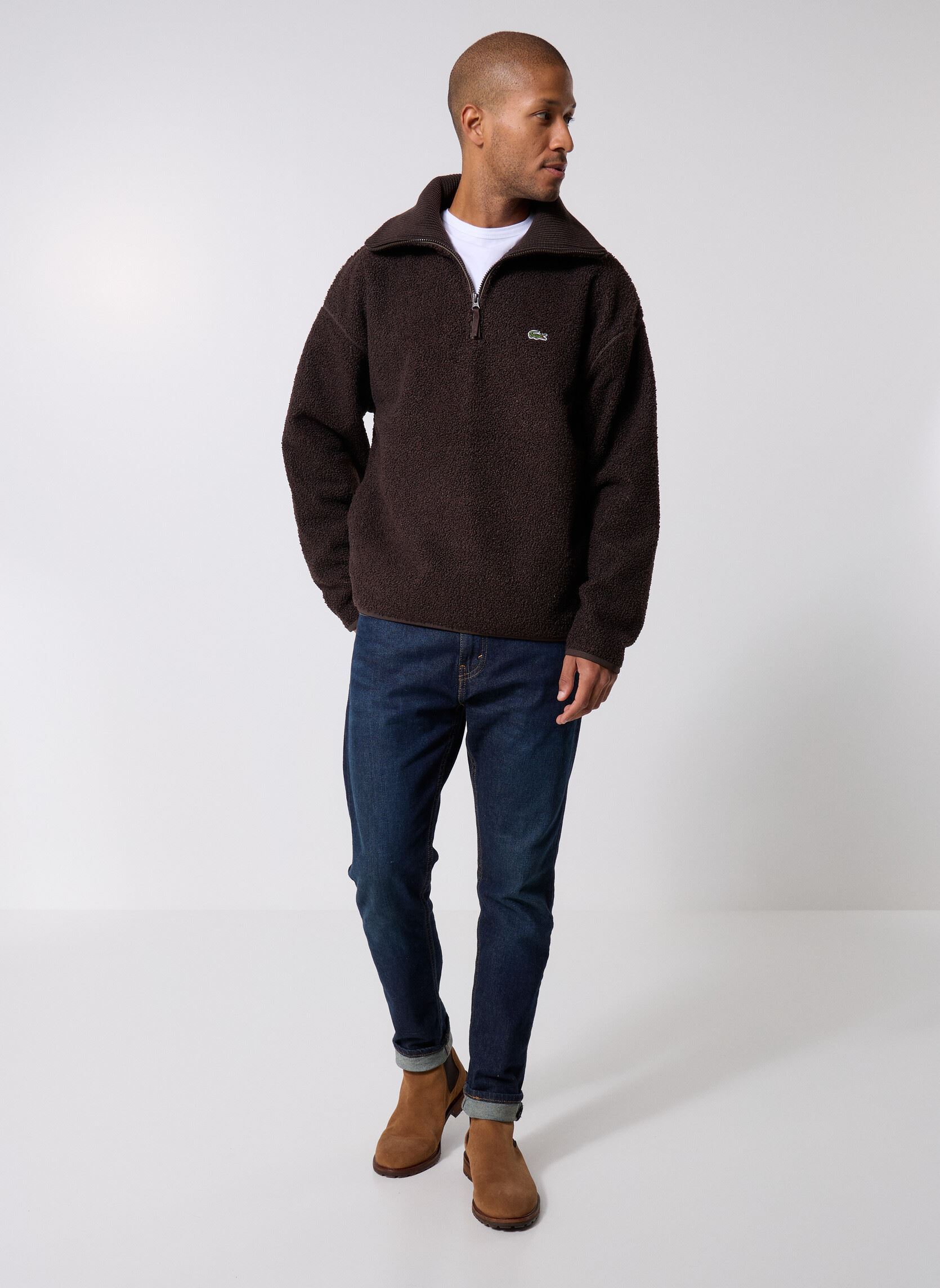 Sweatshirts mit Reißverschluss Sweaters Polaire SH5500 herren braun Lacoste Sweatshirts mit Reißverschluss Sweaters Polaire SH5500 herren braun PORTO