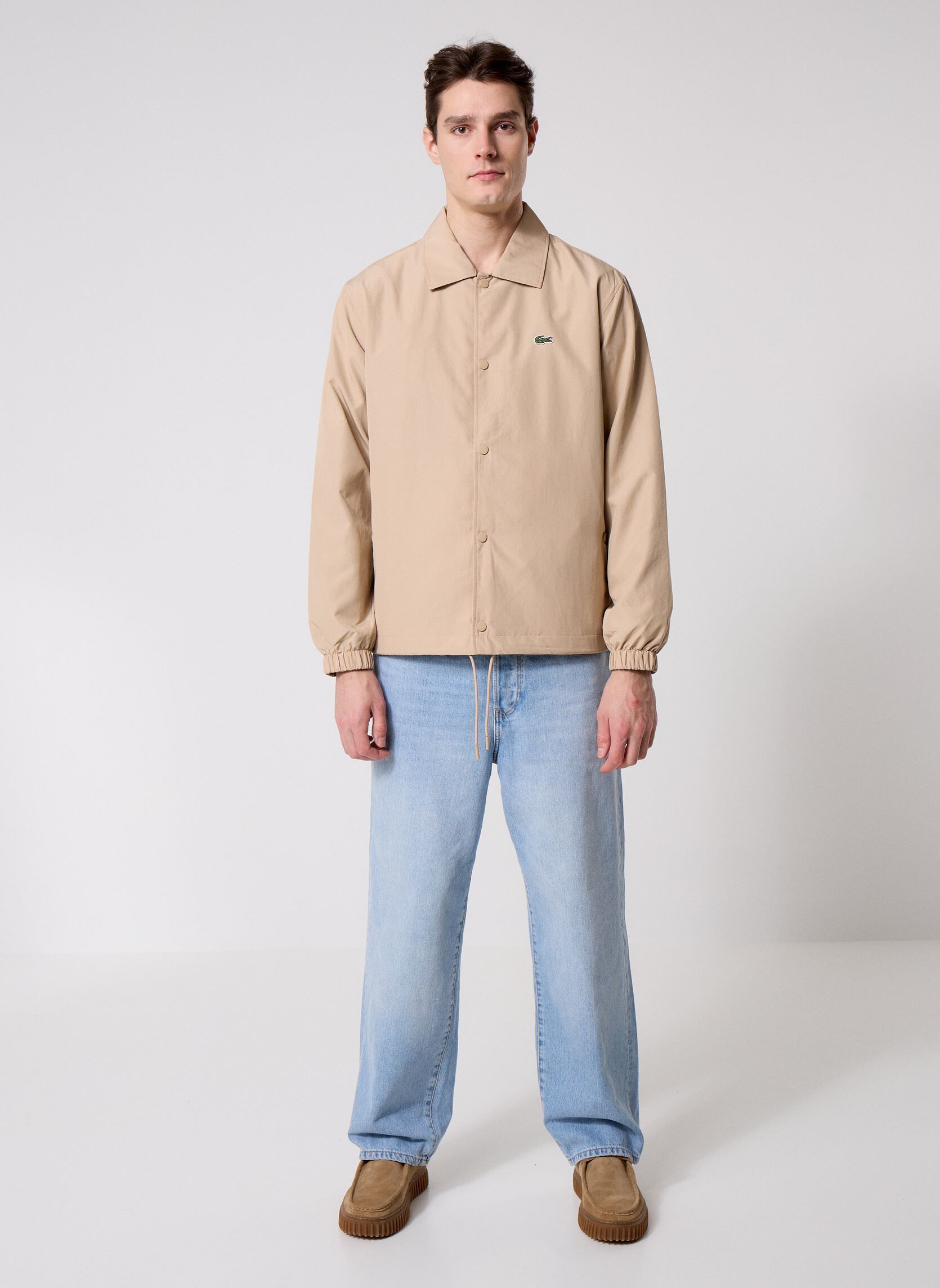 Jacken Veste Reversible BH5163 herren beige Lacoste Jacken Veste Reversible BH5163 herren beige CROISSANT