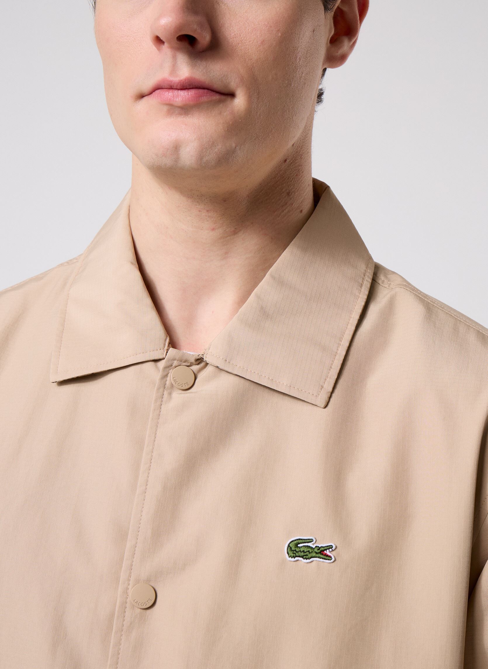 Jacken Veste Reversible BH5163 herren beige Lacoste Jacken Veste Reversible BH5163 herren beige CROISSANT