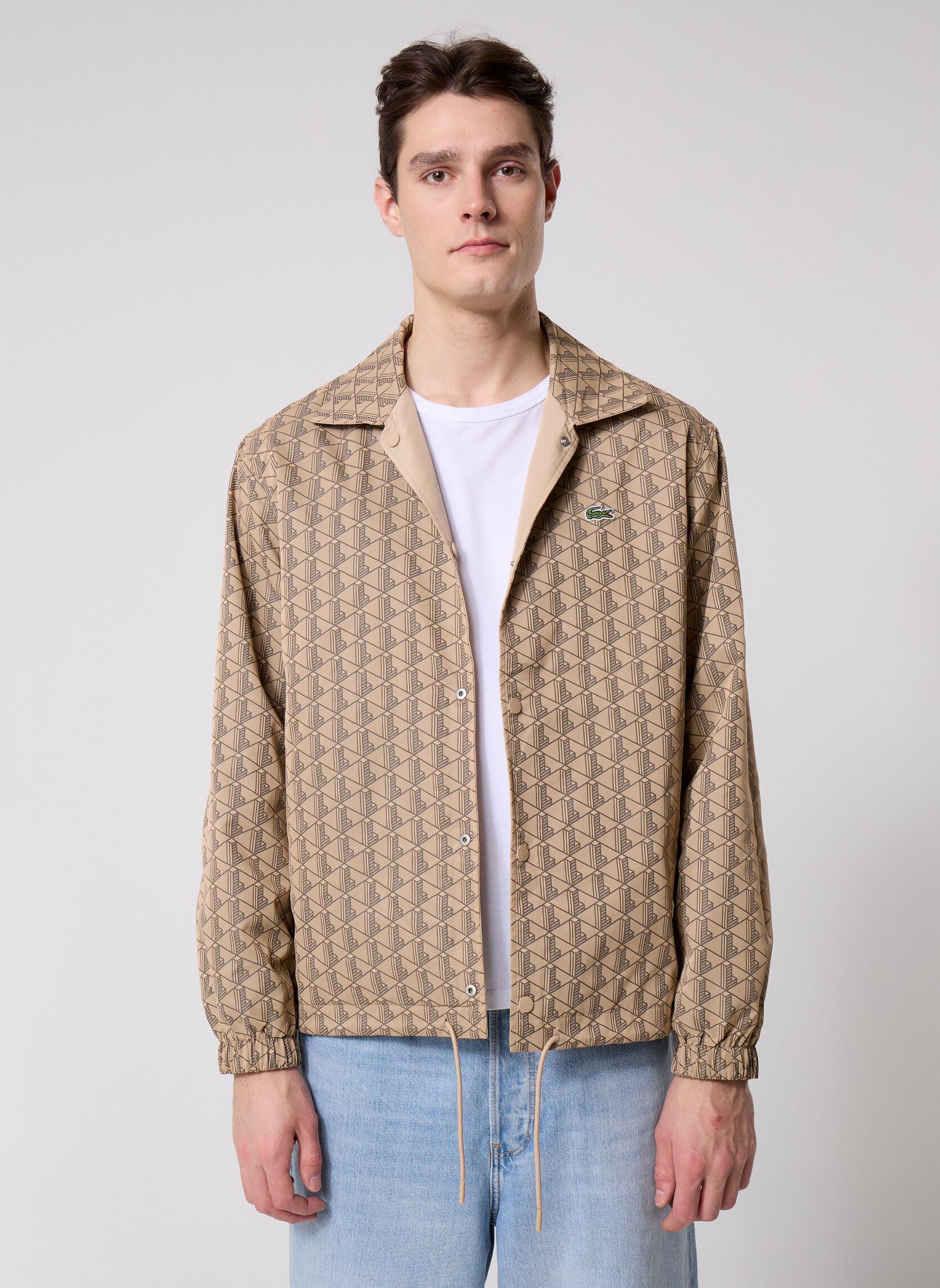 Jacken Veste Reversible BH5163 herren beige Lacoste Jacken Veste Reversible BH5163 herren beige CROISSANT