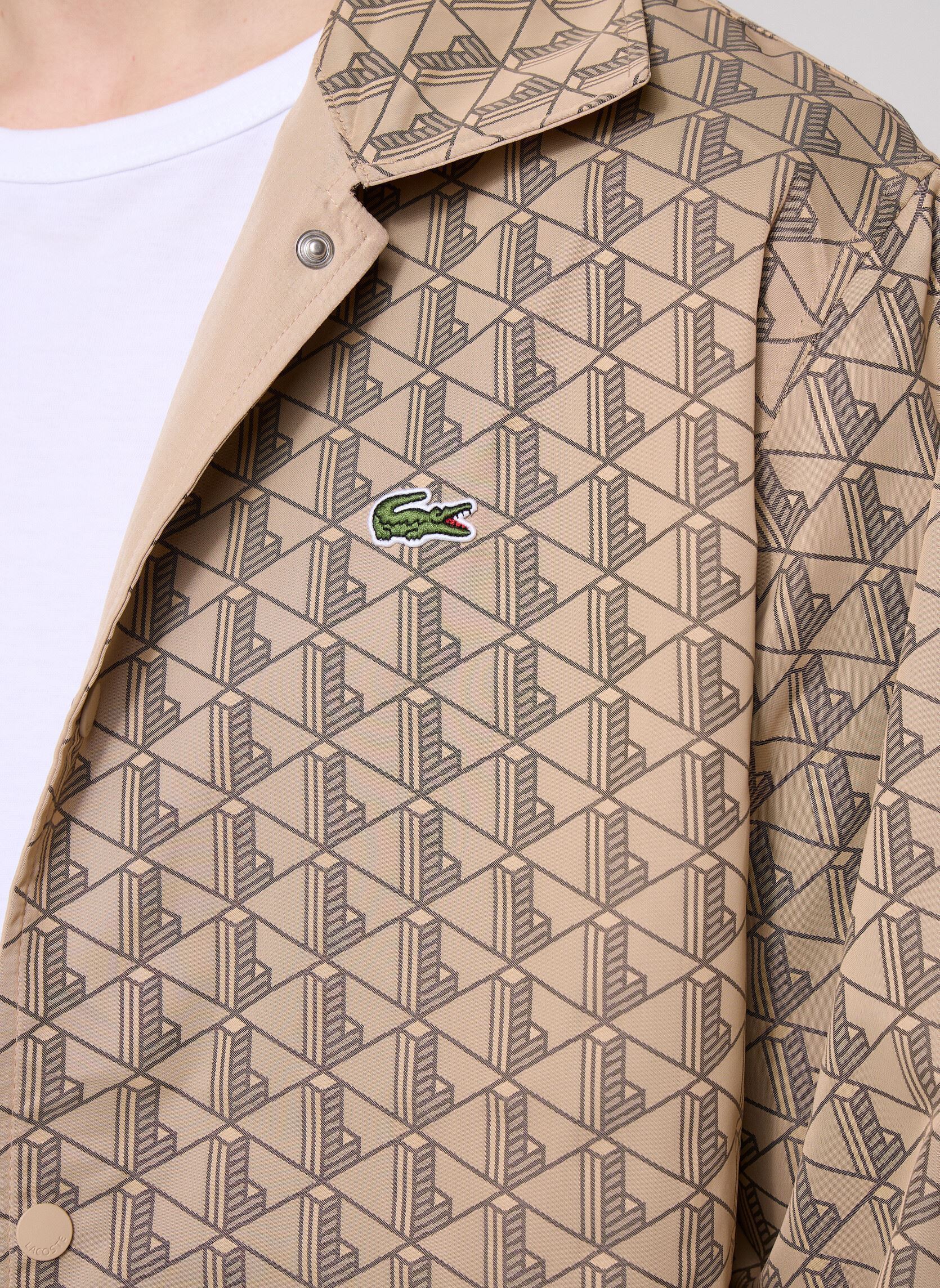 Jacken Veste Reversible BH5163 herren beige Lacoste Jacken Veste Reversible BH5163 herren beige CROISSANT