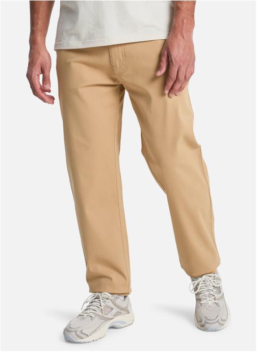 Quiksilver Pantalons droits Union Straight Tappered homme beige