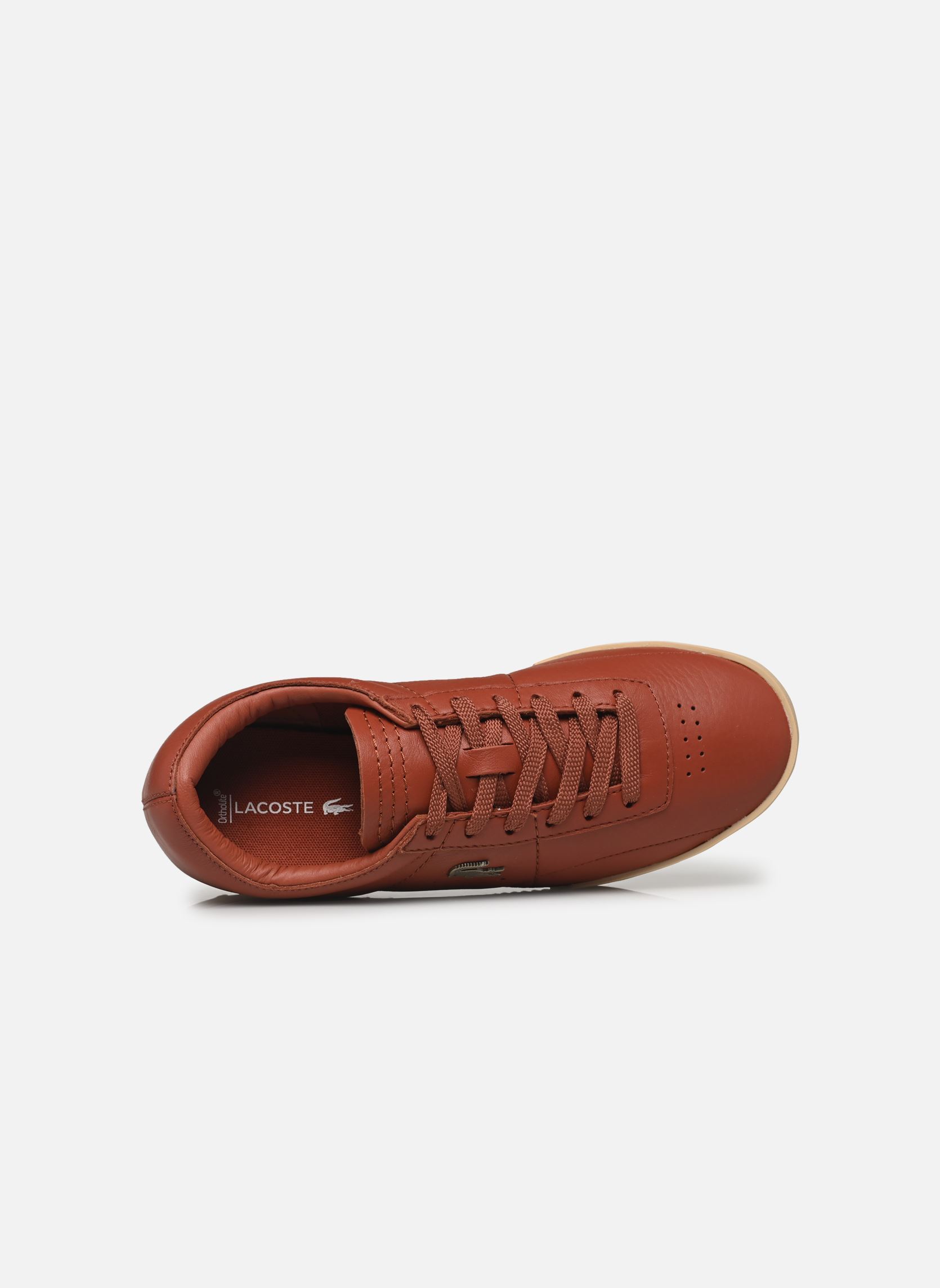 Sneaker AURA damen orange Lacoste Sneaker AURA damen orange DK ORG/LT BRW