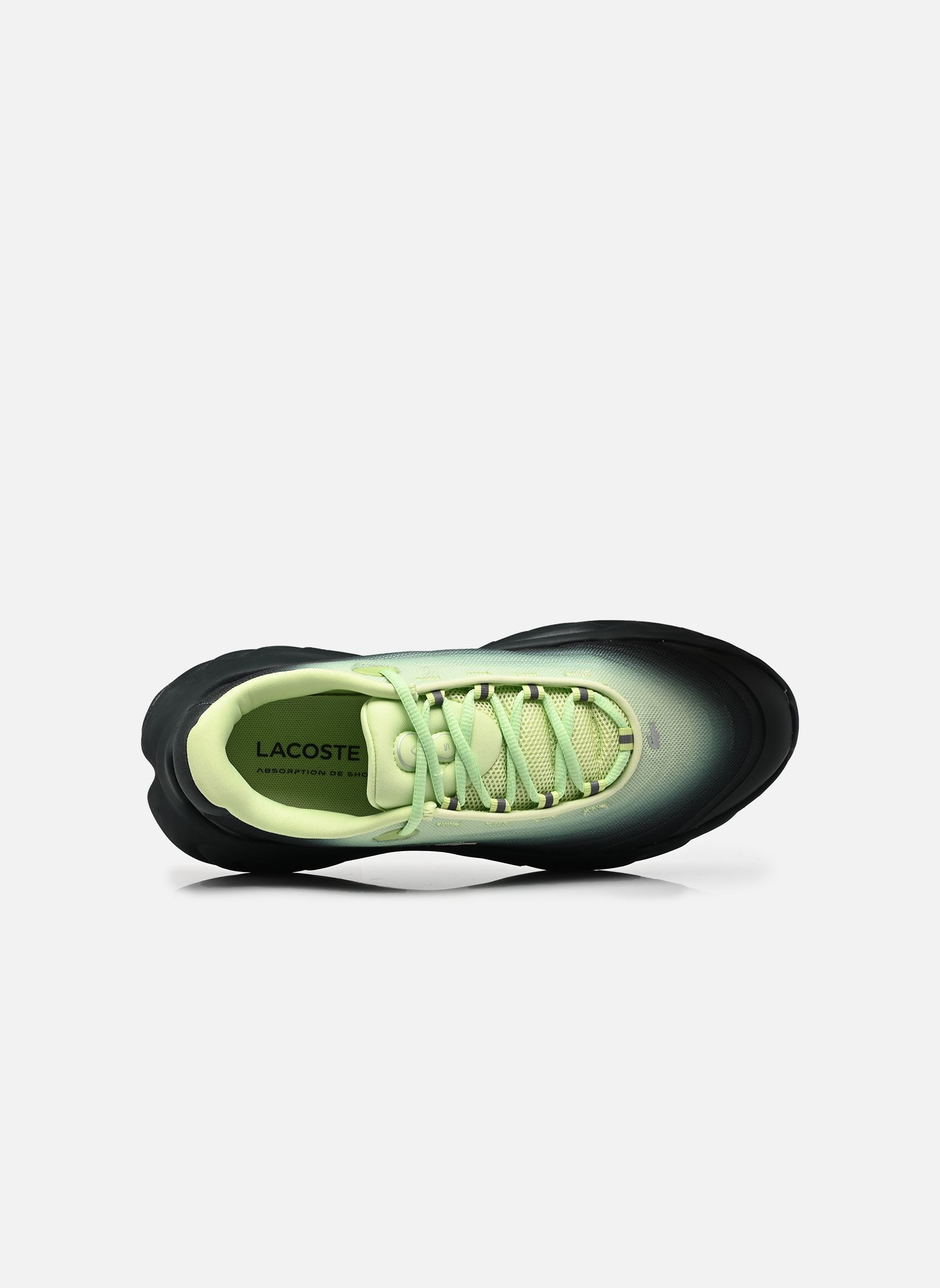 Baskets running SPINOR homme noir Lacoste Baskets running SPINOR homme noir DK GRN/LT GRN