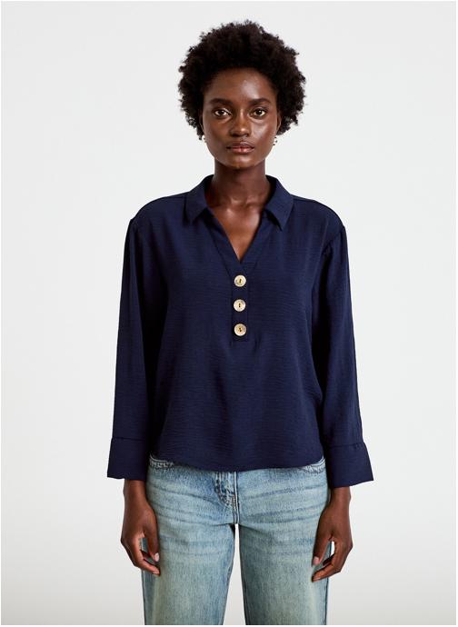 Cache Cache Blouses BLOUVARFLOW femme bleu