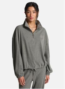 Sweats à capuche Haut côtelé COFFEE TIME femme gris Billabong Sweats à capuche Haut côtelé COFFEE TIME femme gris Gris