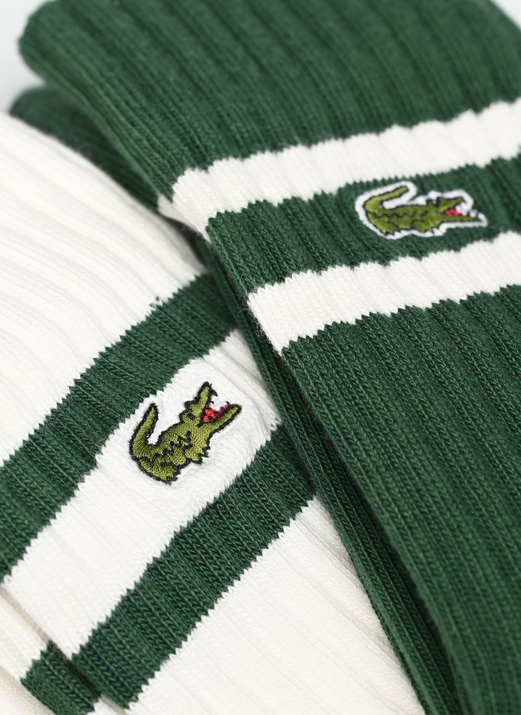 Socken Chaussettes RA6842 grün Lacoste Socken Chaussettes RA6842 grün VERT - FARINE