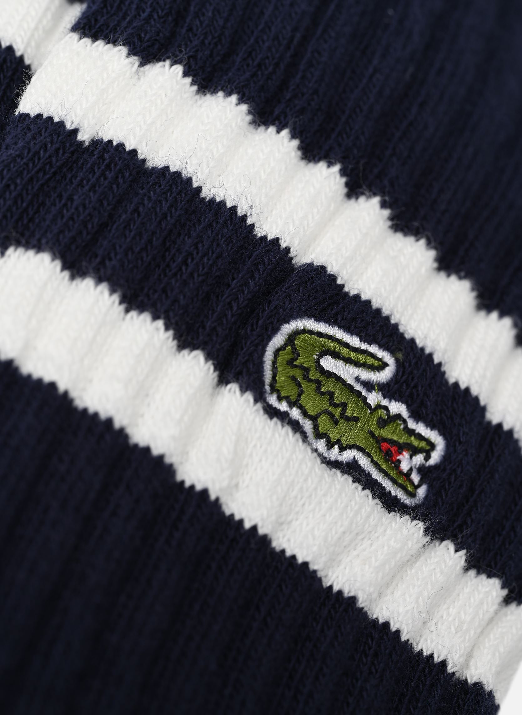 Chaussettes Chaussettes RA6842 bleu Lacoste Chaussettes Chaussettes RA6842 bleu MARINE - FARINE