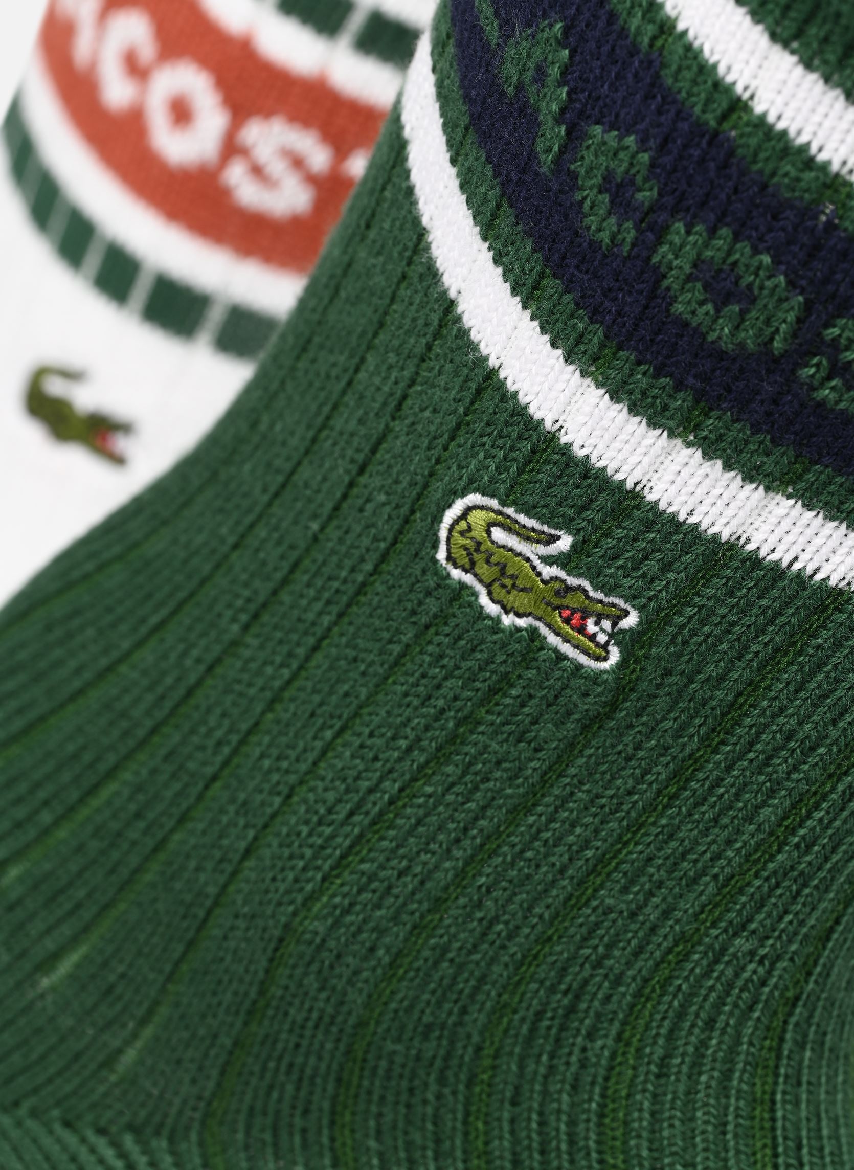 Socken Chaussettes RA9304 grün Lacoste Socken Chaussettes RA9304 grün VERT/BLANC