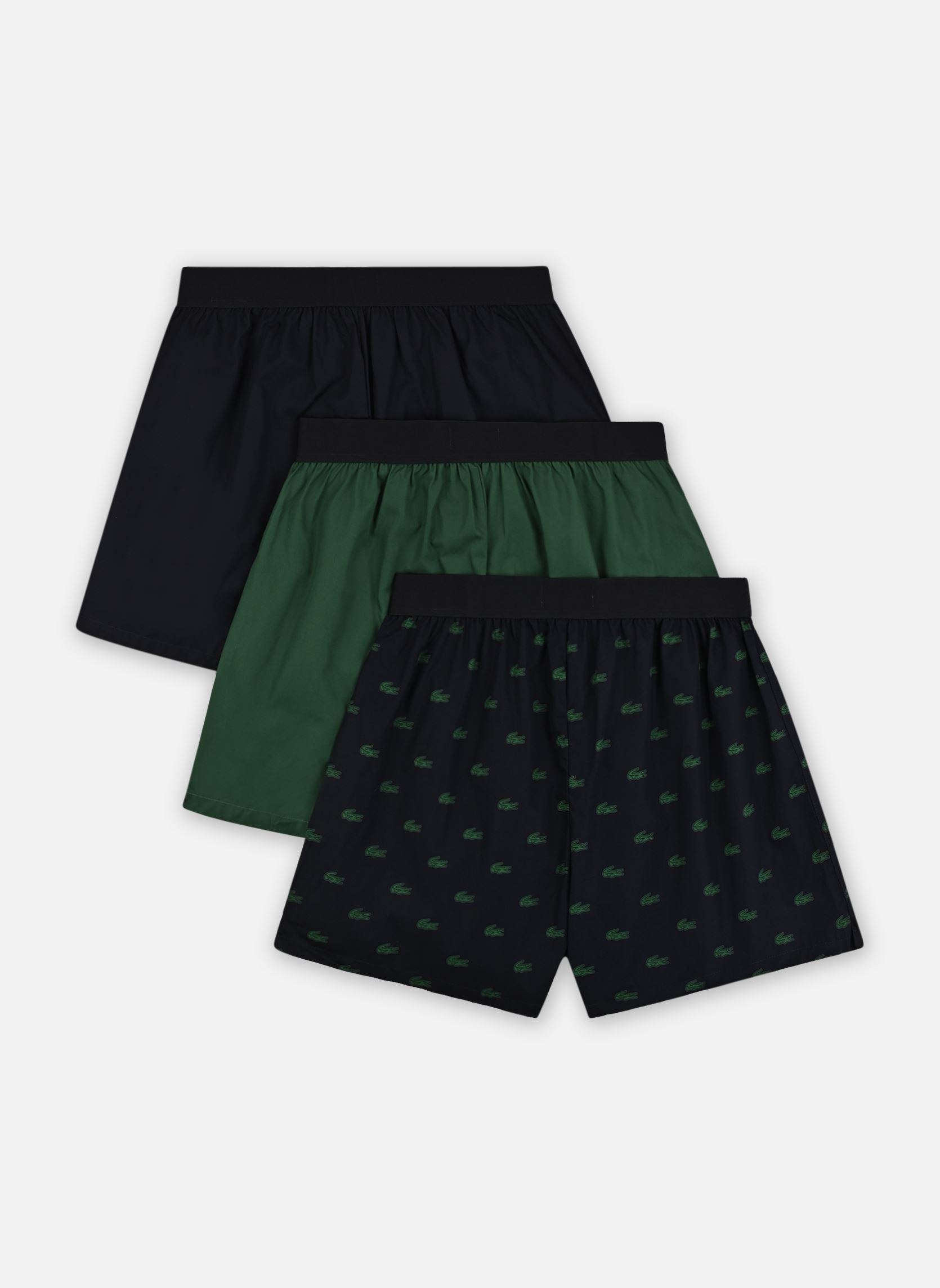 Lange Unterhosen Caleçon 7H4961 herren schwarz Lacoste Lange Unterhosen Caleçon 7H4961 herren schwarz ABIMES/VERT-ABIMES