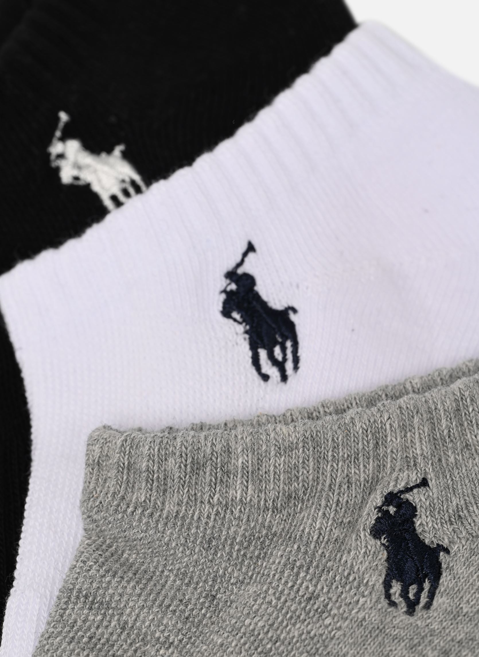 Sneakersocken Low Cut 6Pk-No Show-6 Pack herren grau Polo Ralph Lauren Sneakersocken Low Cut 6Pk-No Show-6 Pack herren grau GREY ASSORTED