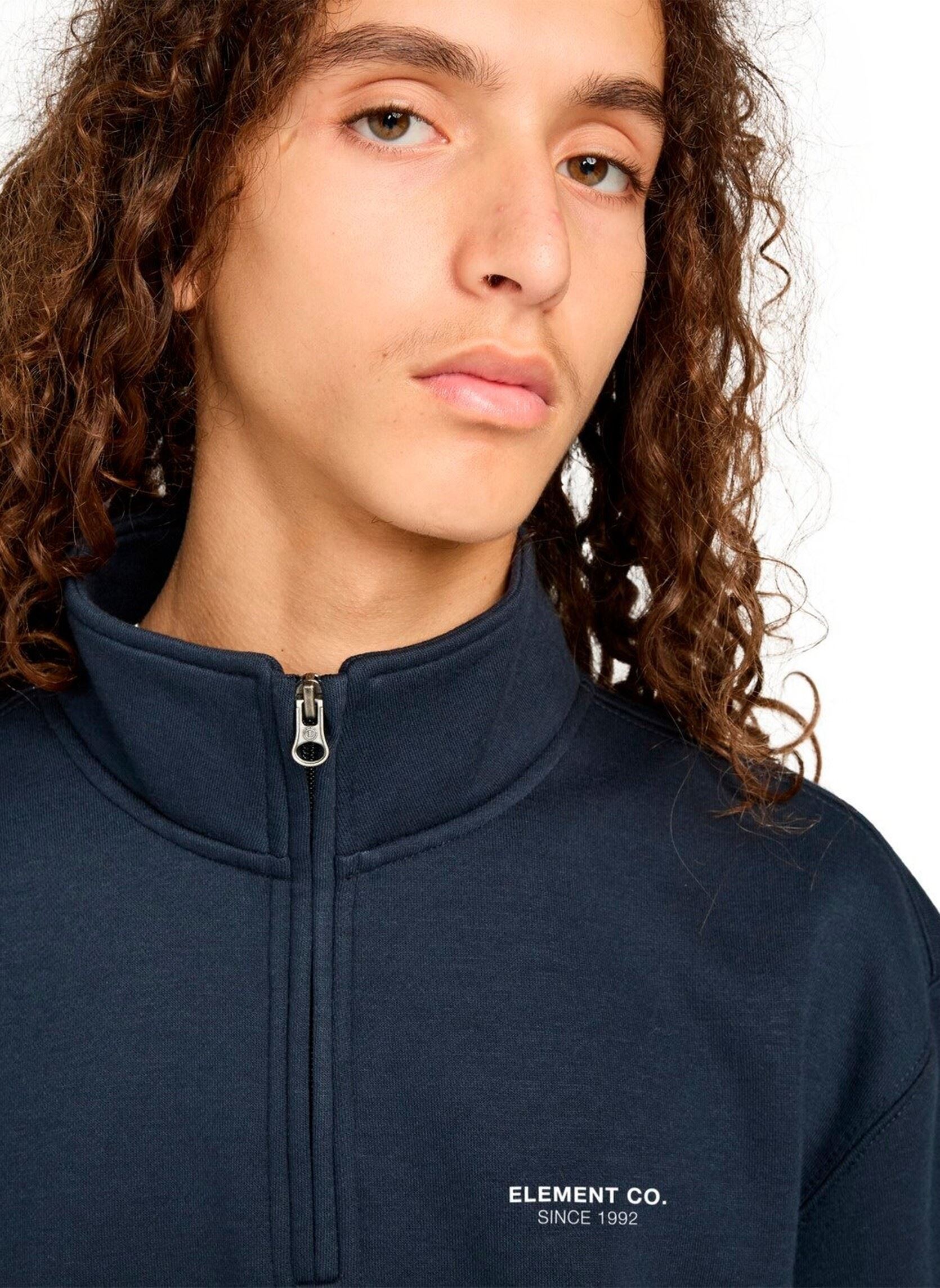 Sweatshirts Element Co Quarter Zip heren blauw Element Sweatshirts Element Co Quarter Zip heren blauw Eclipse Navy