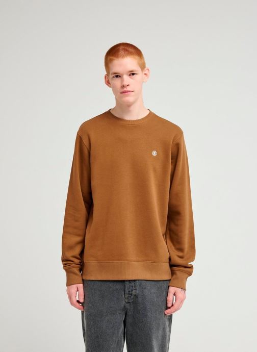 Element Sweatshirts Icon Embroidery Cr herren braun