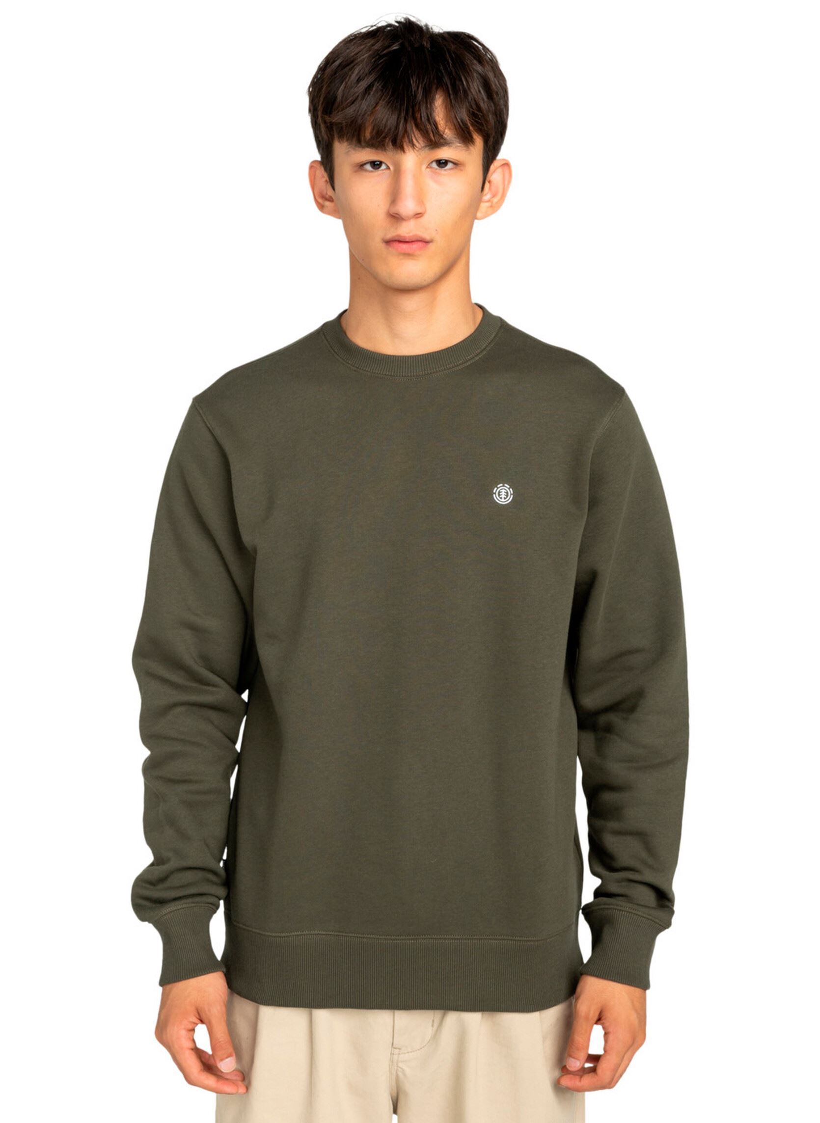 Sweats Icon Embroidery Cr homme vert Element Sweats Icon Embroidery Cr homme vert FOREST NIGHT