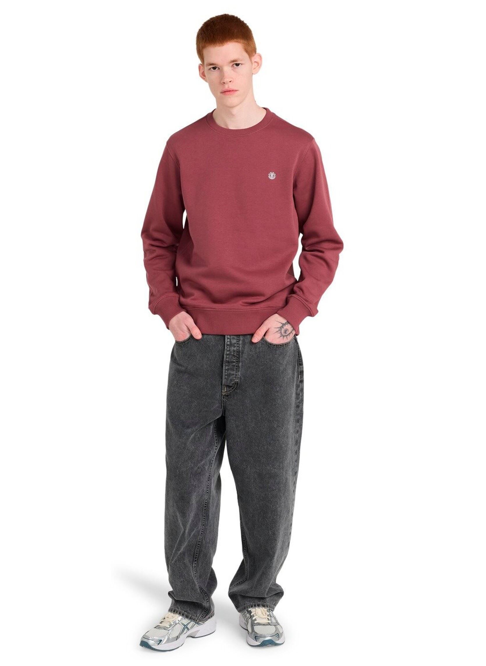 Sweats Icon Embroidery Cr homme bordeaux Element Sweats Icon Embroidery Cr homme bordeaux NOCTURNE