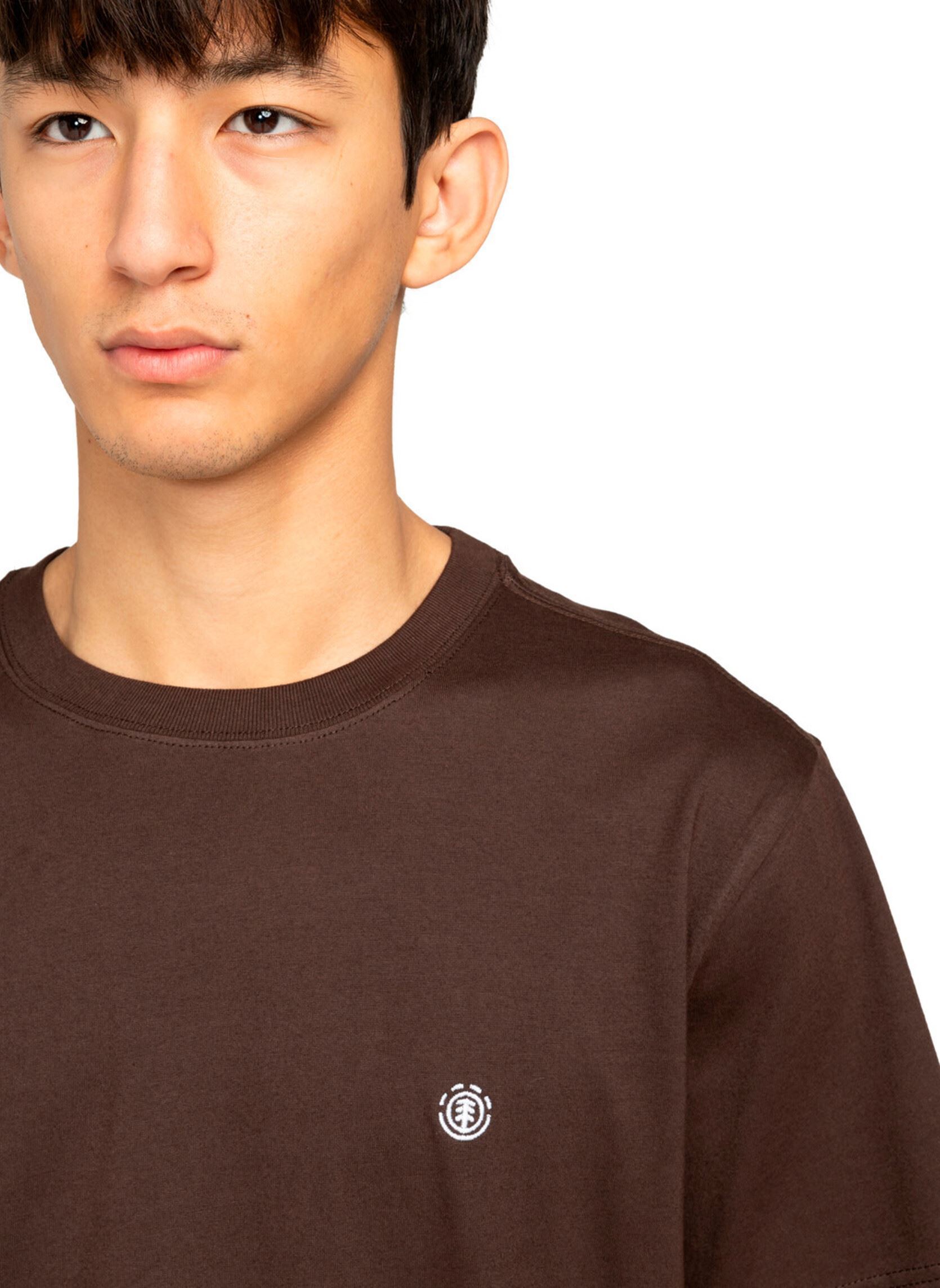 Tee-shirts manches courtes Crail Ss homme marron Element Tee-shirts manches courtes Crail Ss homme marron JAVA