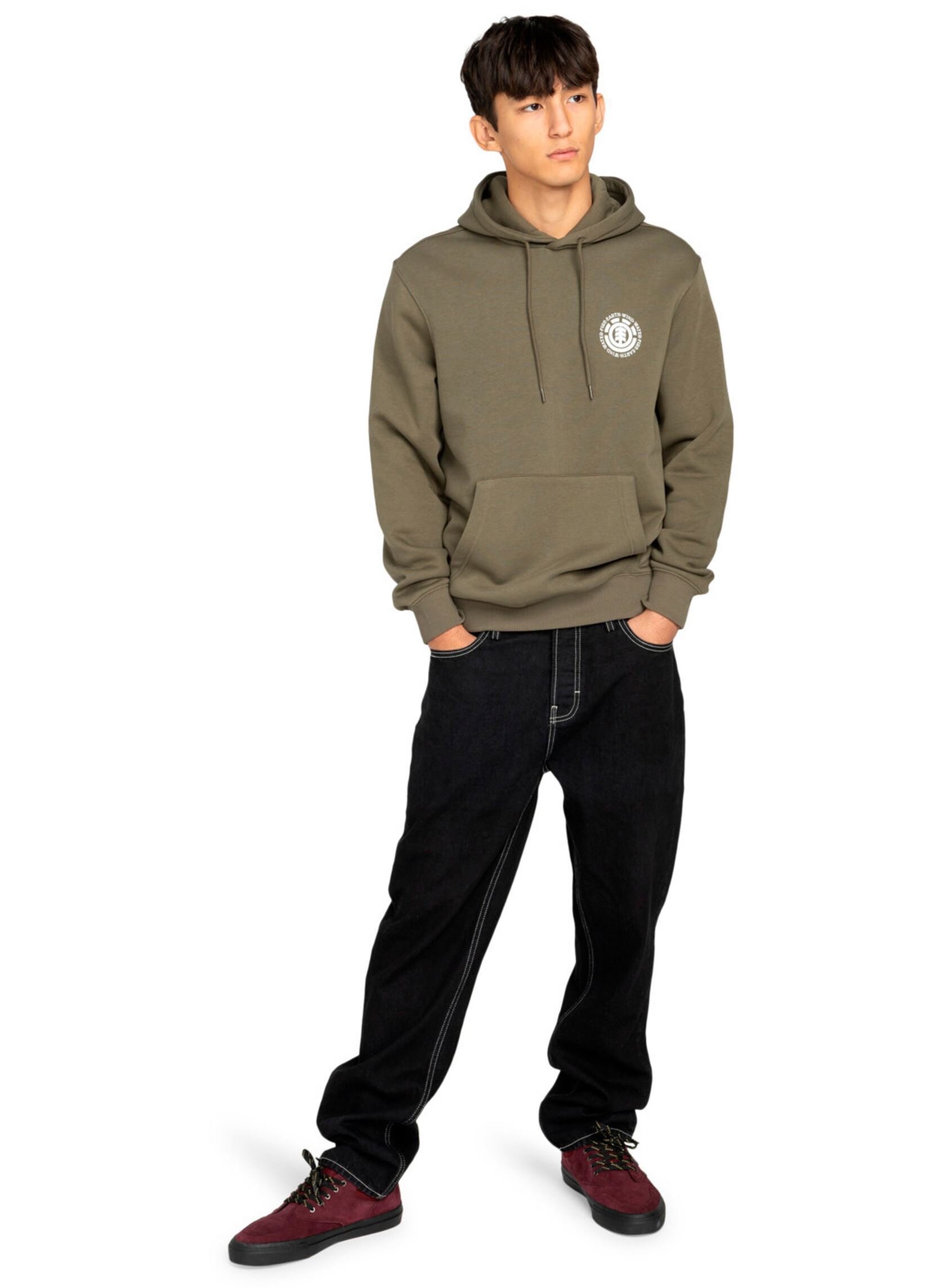 Felpe con cappuccio Seal Bp Po uomo verde Element Felpe con cappuccio Seal Bp Po uomo verde KALAMATA