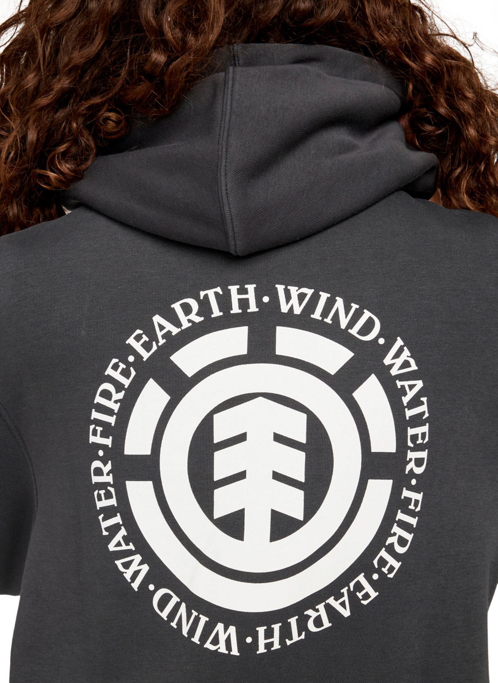Sweats à capuche Seal Bp Po homme noir Element Sweats à capuche Seal Bp Po homme noir OFF BLACK