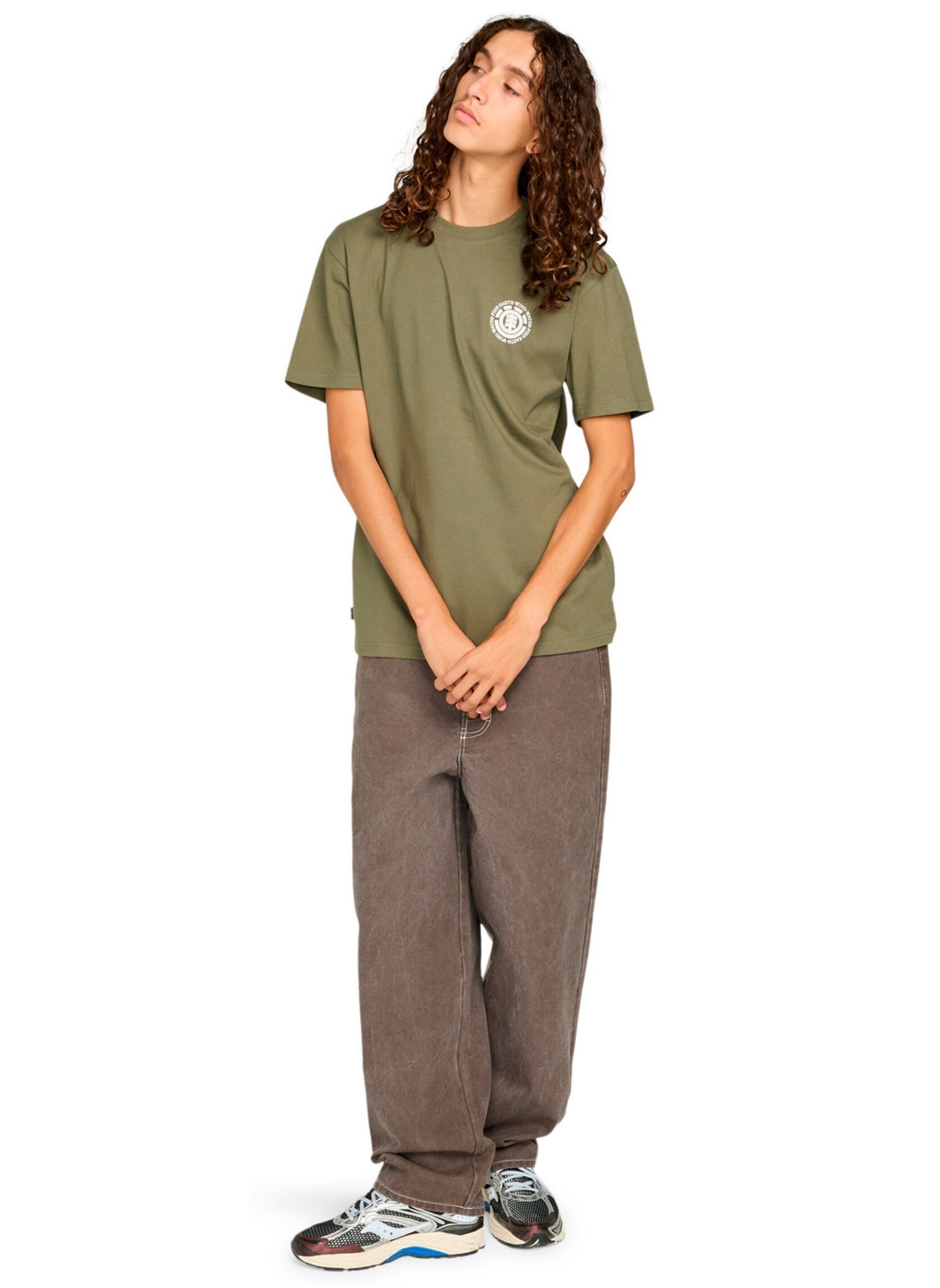 Tee-shirts manches courtes Seal Bp Ss homme vert Element Tee-shirts manches courtes Seal Bp Ss homme vert KALAMATA