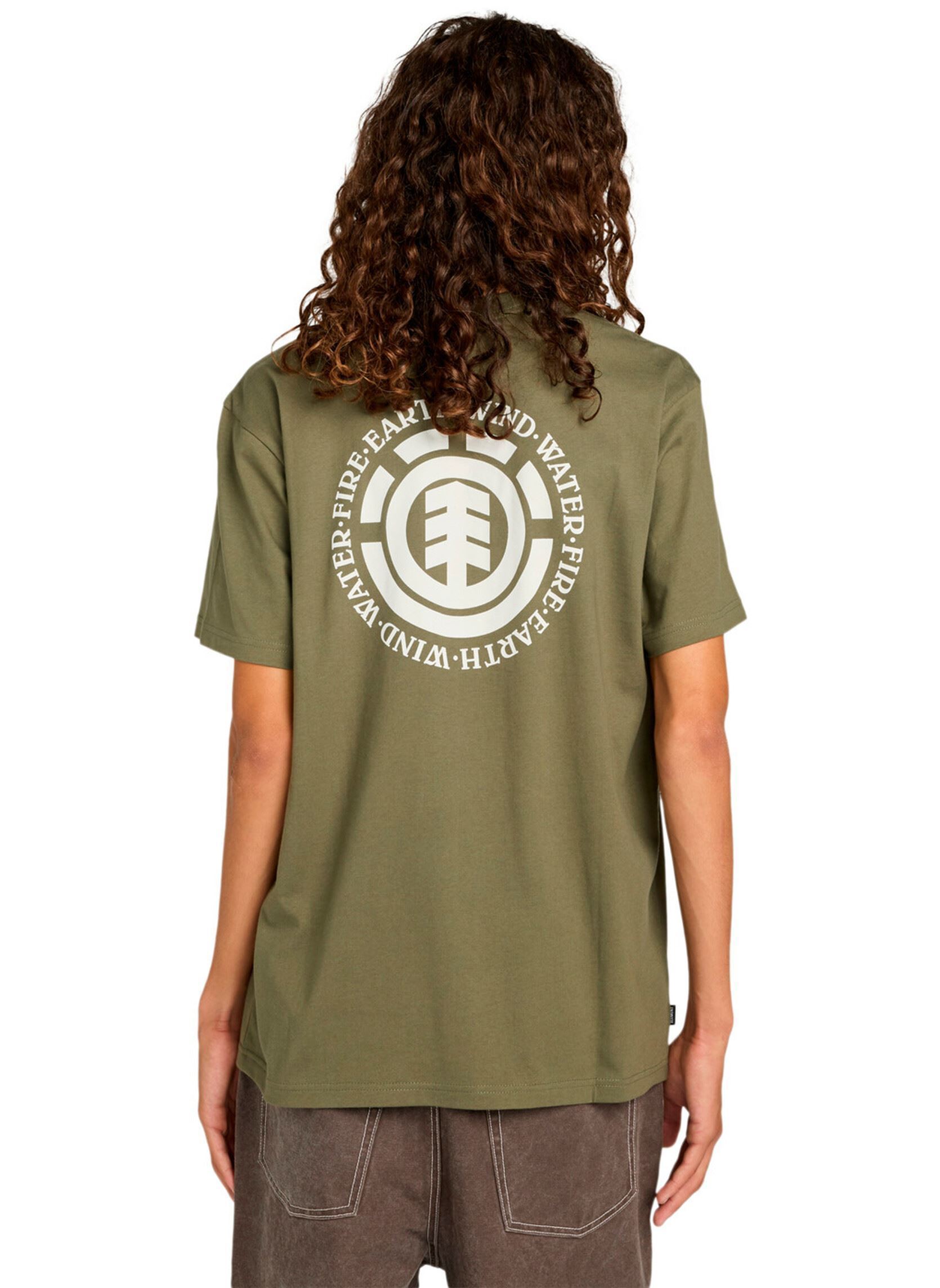 Tee-shirts manches courtes Seal Bp Ss homme vert Element Tee-shirts manches courtes Seal Bp Ss homme vert KALAMATA