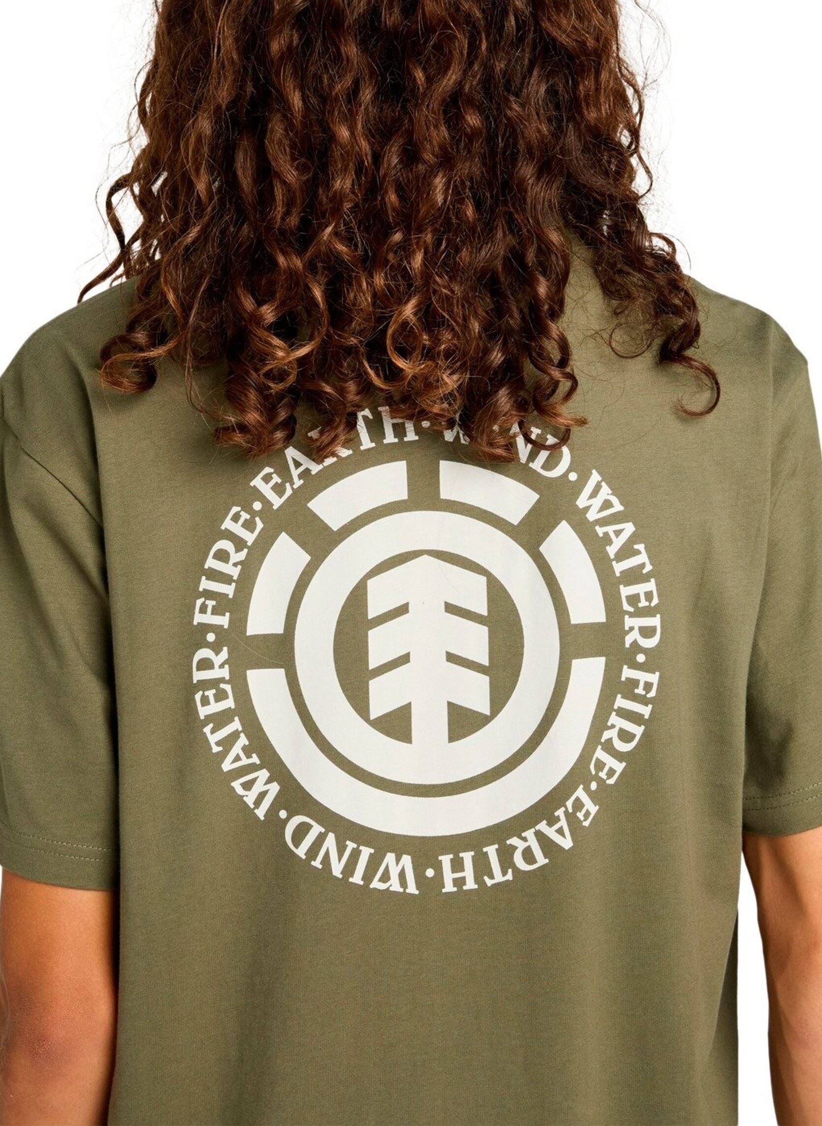Element T-Shirt Manica Corta Seal BP SS Uomo Bianco