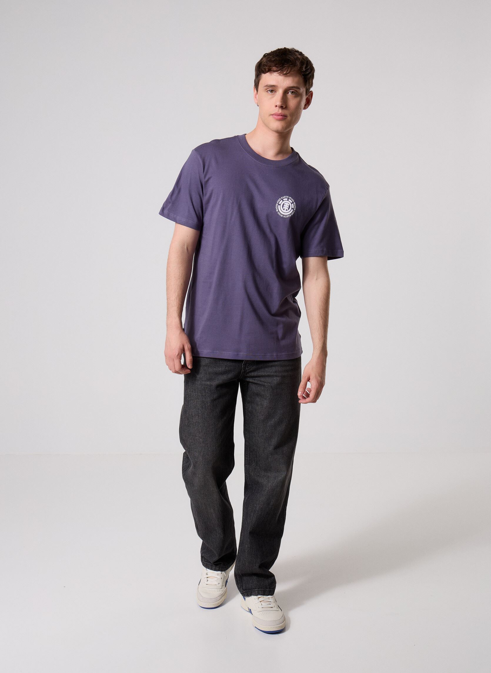 Kurzarm-T-Shirts Seal Bp Ss herren grau Element Kurzarm-T-Shirts Seal Bp Ss herren grau GRAYSTONE
