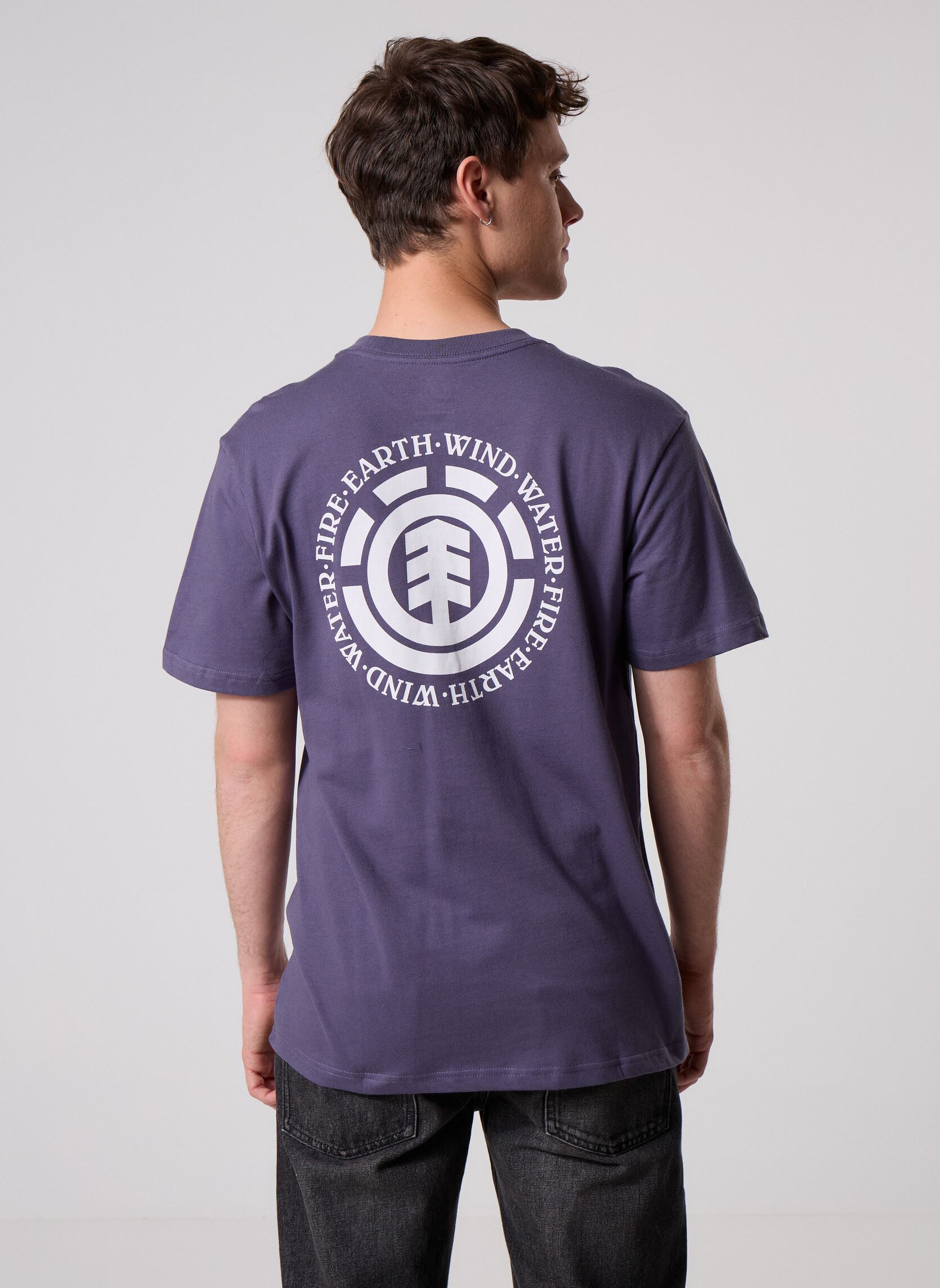 Kurzarm-T-Shirts Seal Bp Ss herren grau Element Kurzarm-T-Shirts Seal Bp Ss herren grau GRAYSTONE