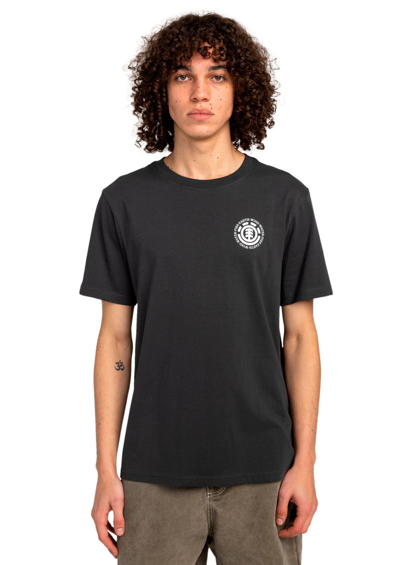 T-shirts met korte mouwen Seal Bp Ss heren zwart Element T-shirts met korte mouwen Seal Bp Ss heren zwart Off black