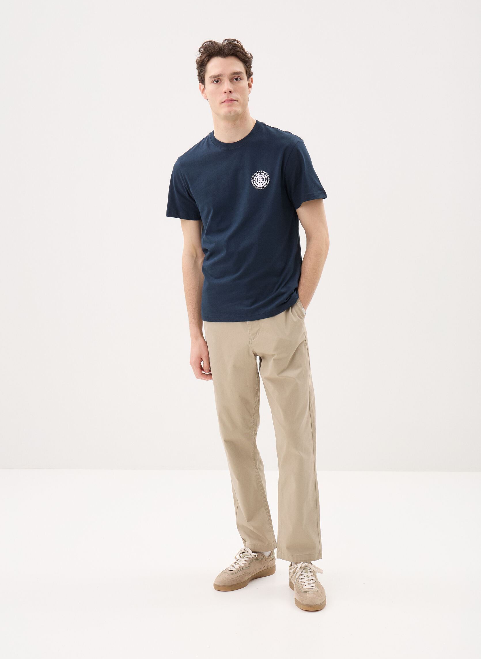 T-shirts met korte mouwen Seal Bp Ss heren blauw Element T-shirts met korte mouwen Seal Bp Ss heren blauw ECLIPSE NAVY