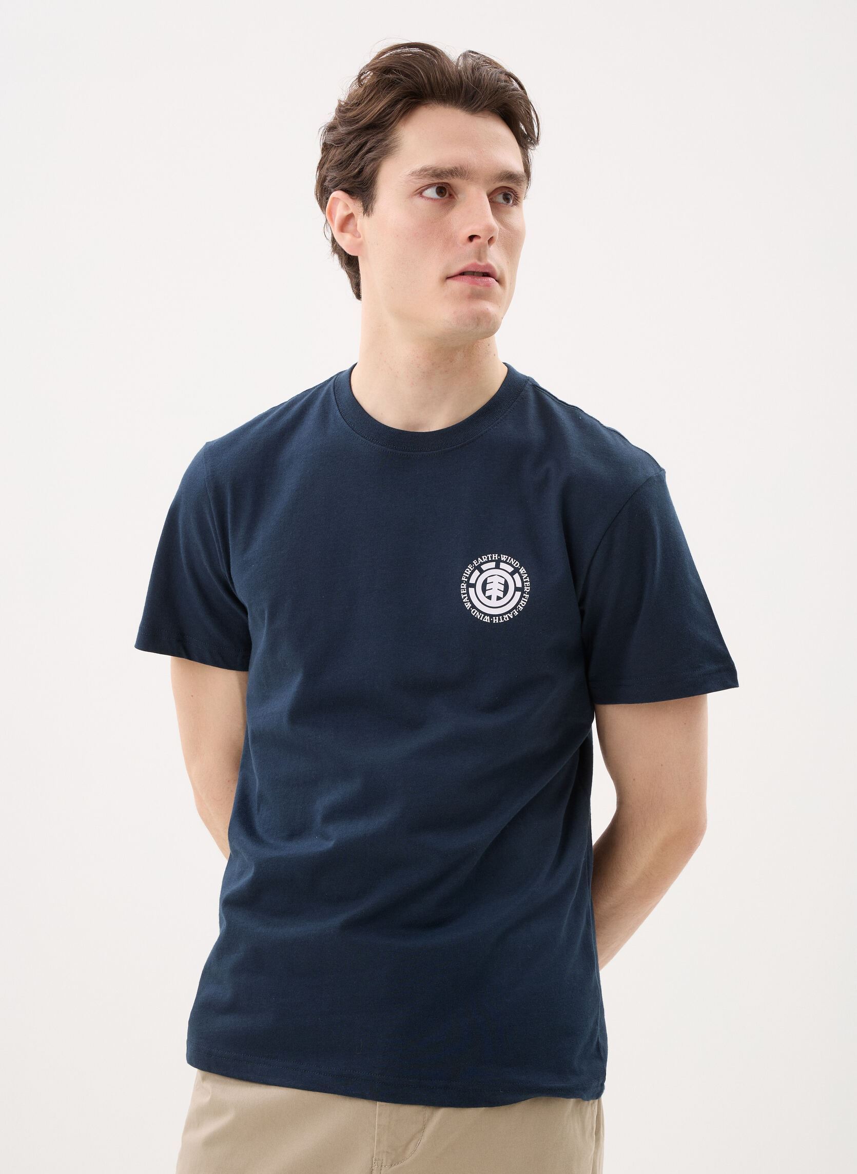 T-shirts met korte mouwen Seal Bp Ss heren blauw Element T-shirts met korte mouwen Seal Bp Ss heren blauw ECLIPSE NAVY