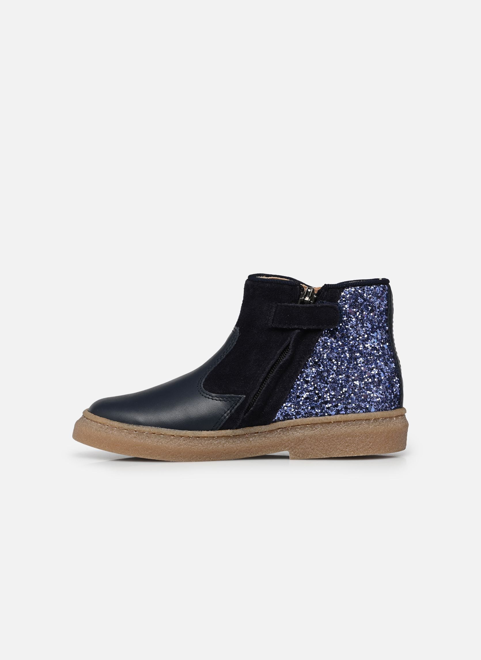 Stiefeletten / Ankle Boots Trix Back mädchen blau Pom d Api Stiefeletten / Ankle Boots Trix Back mädchen blau MARINE