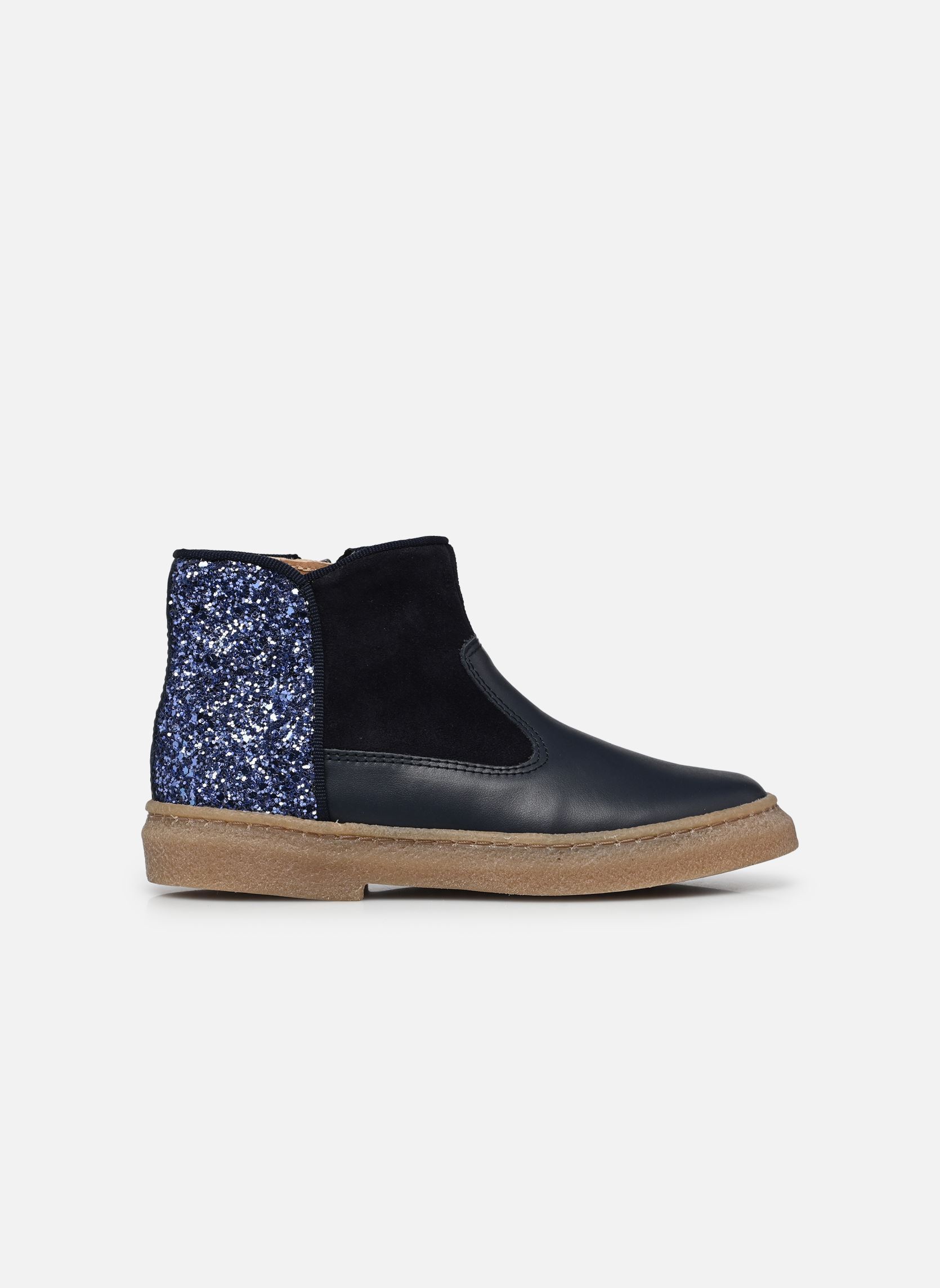 Stiefeletten / Ankle Boots Trix Back mädchen blau Pom d Api Stiefeletten / Ankle Boots Trix Back mädchen blau MARINE