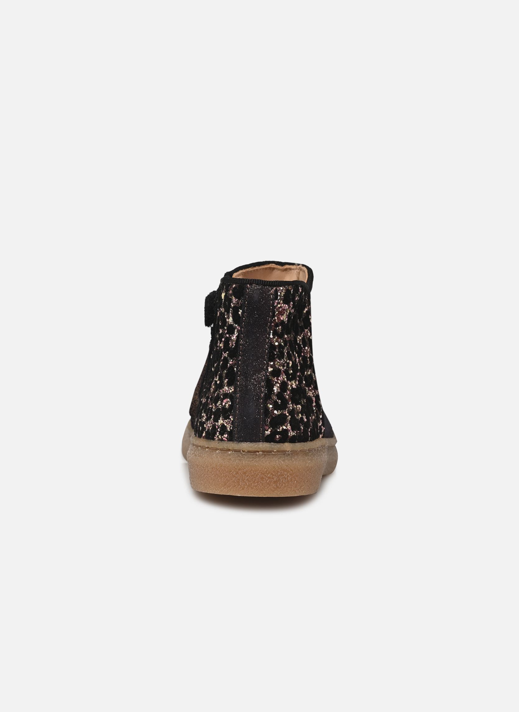 Stiefeletten / Ankle Boots TRIX BACK mädchen gold und bronze Pom d Api Stiefeletten / Ankle Boots TRIX BACK mädchen gold und bronze UNIVERSE-LEO NOIR