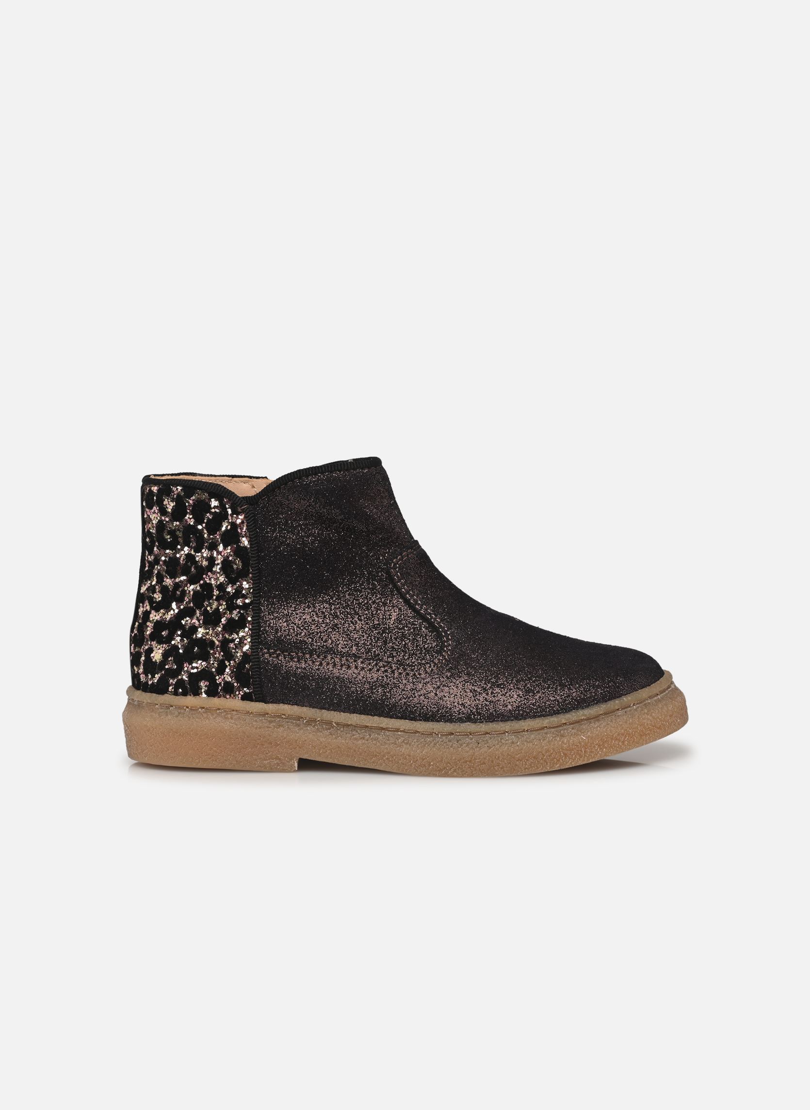 Stiefeletten / Ankle Boots TRIX BACK mädchen gold und bronze Pom d Api Stiefeletten / Ankle Boots TRIX BACK mädchen gold und bronze UNIVERSE-LEO NOIR
