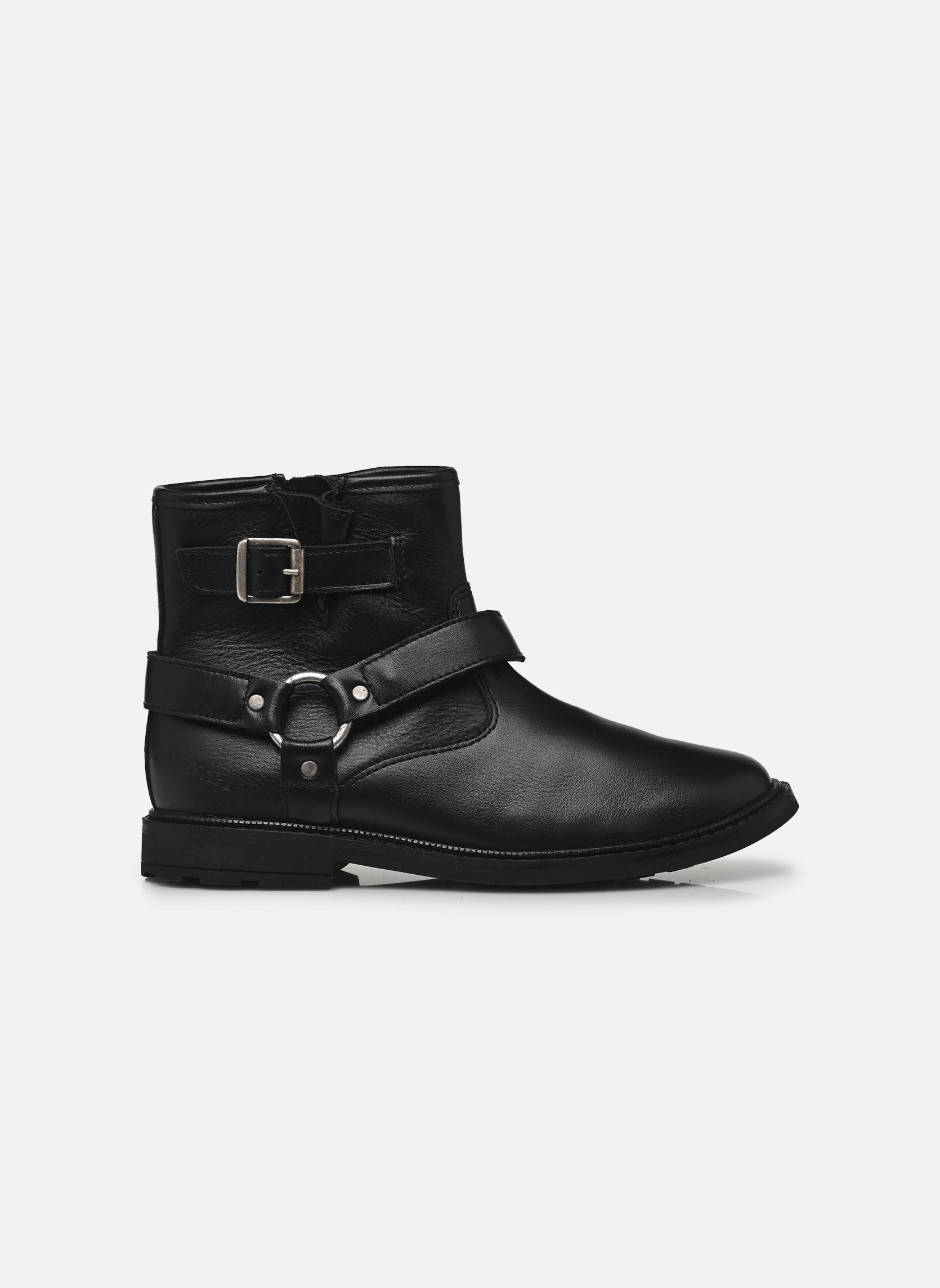 Stiefeletten / Ankle Boots SISTER BOOTS AUSTIN mädchen schwarz Pom d Api Stiefeletten / Ankle Boots SISTER BOOTS AUSTIN mädchen schwarz NOIR
