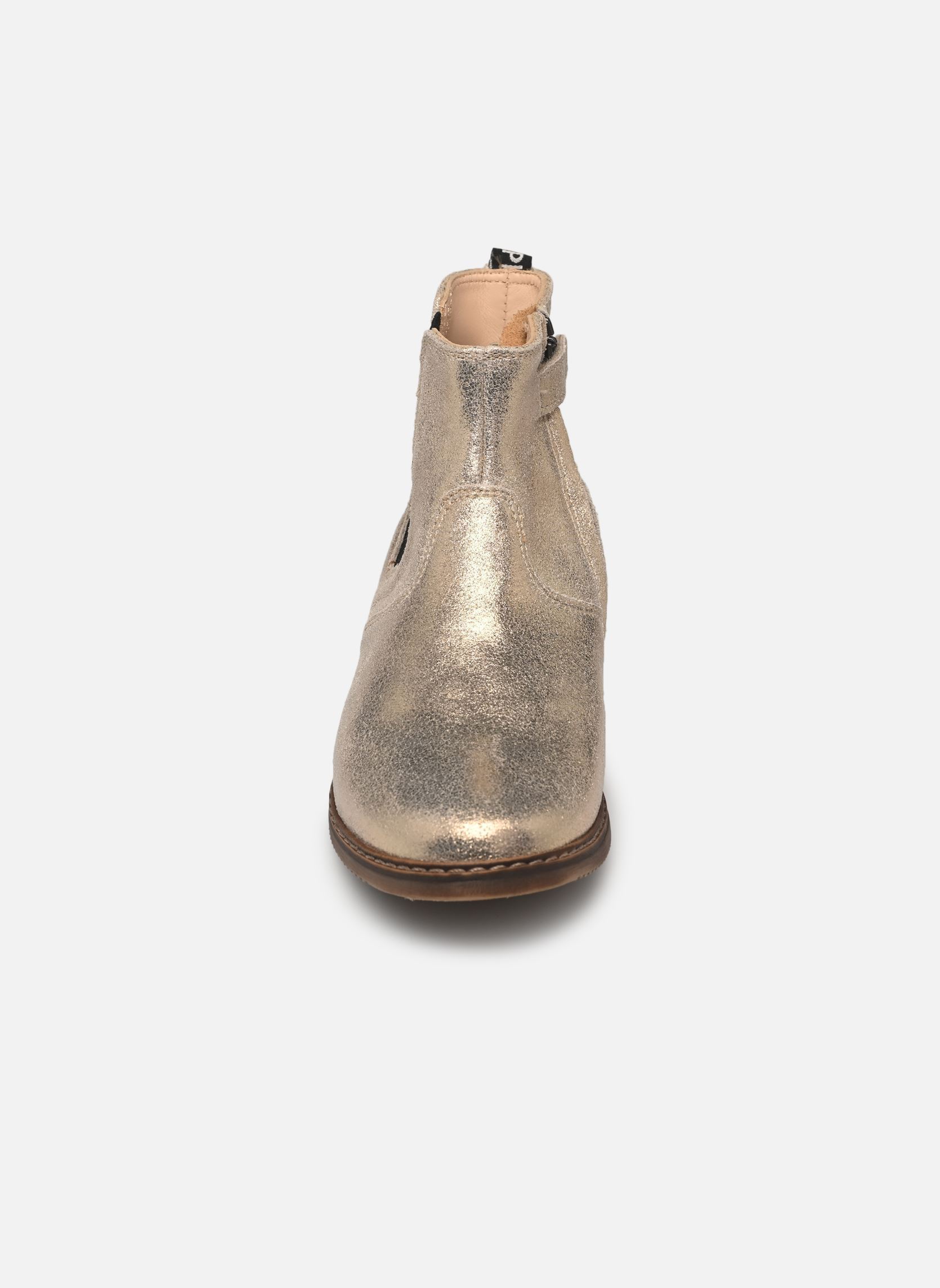 Bottines CITY JODNS fille or et bronze Pom d Api Bottines CITY JODNS fille or et bronze GOLD