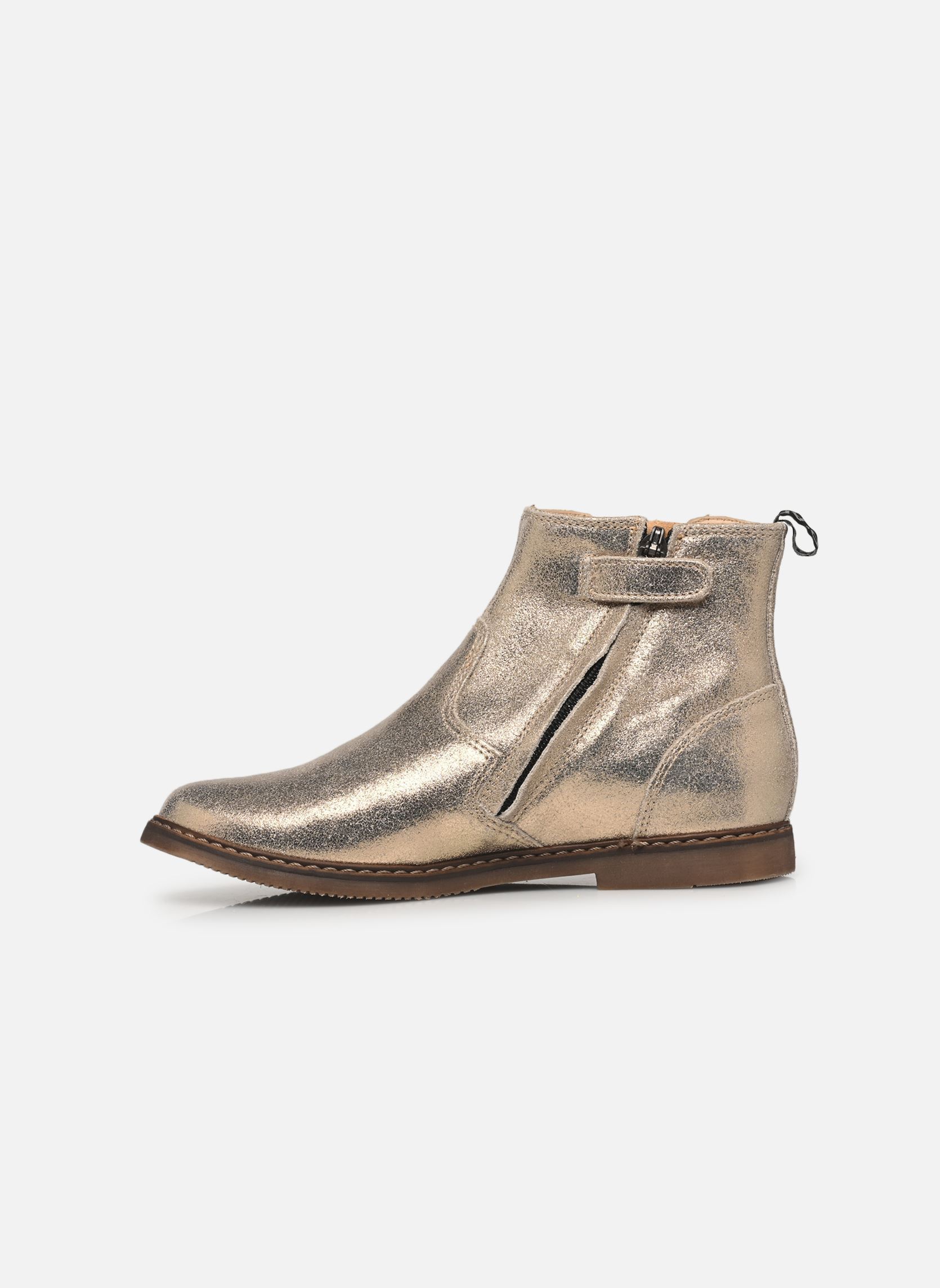 Bottines CITY JODNS fille or et bronze Pom d Api Bottines CITY JODNS fille or et bronze GOLD