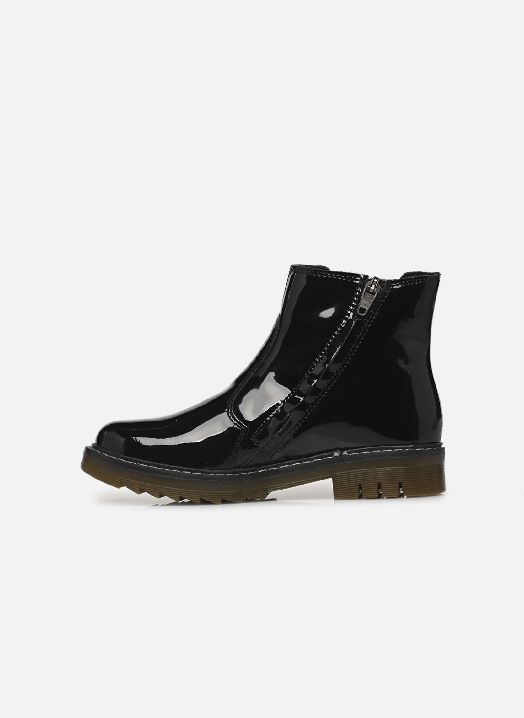 Stiefeletten / Ankle Boots SID JODNS mädchen schwarz Pom d Api Stiefeletten / Ankle Boots SID JODNS mädchen schwarz VERNIS/NOIR