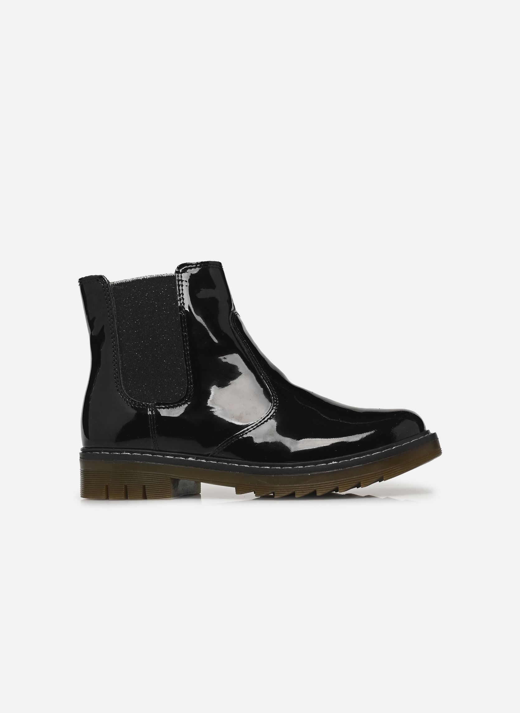 Stiefeletten / Ankle Boots SID JODNS mädchen schwarz Pom d Api Stiefeletten / Ankle Boots SID JODNS mädchen schwarz VERNIS/NOIR