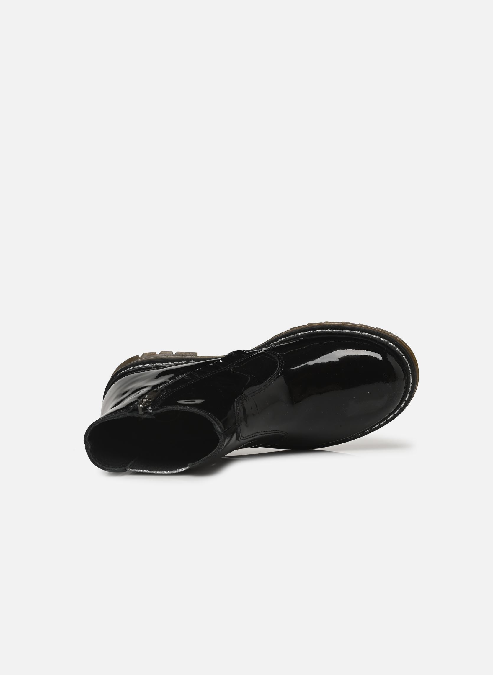 Stiefeletten / Ankle Boots SID JODNS mädchen schwarz Pom d Api Stiefeletten / Ankle Boots SID JODNS mädchen schwarz VERNIS/NOIR