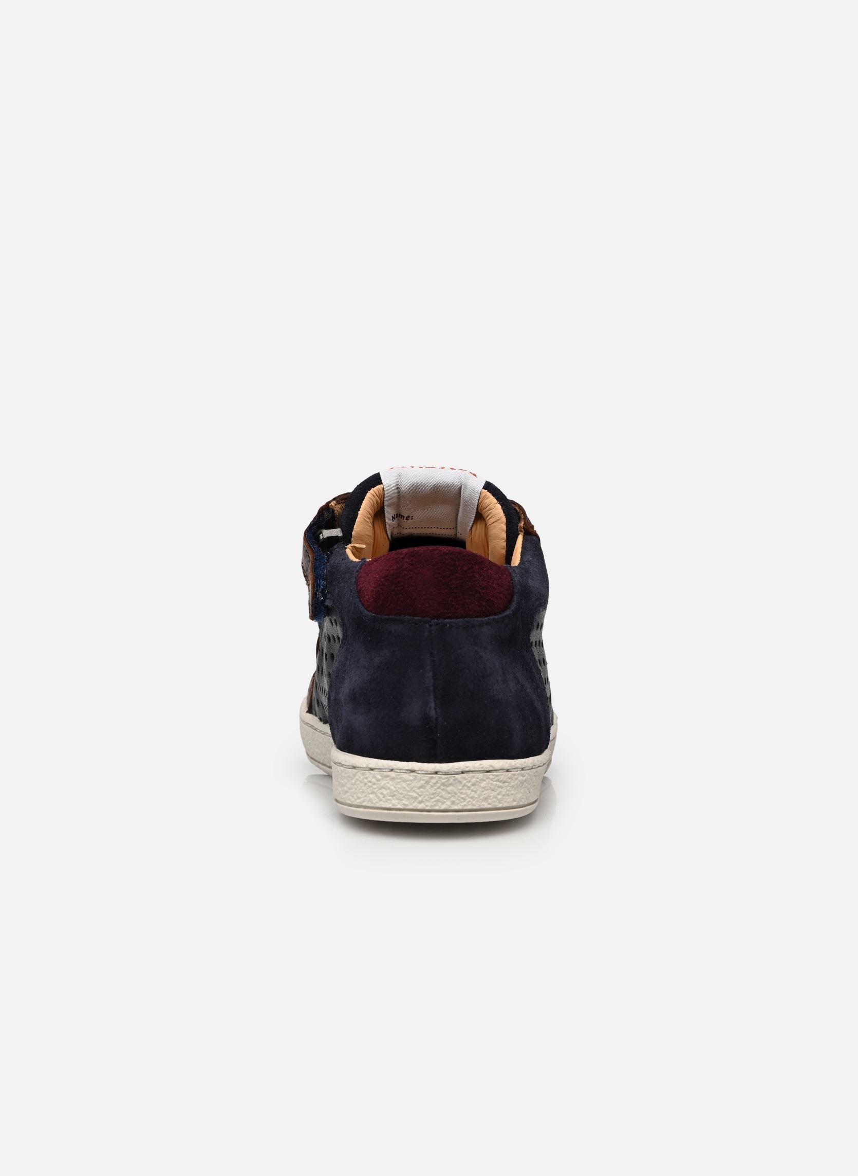 Niedrige Sneaker Mousse Lace Perfo jungen marineblau Pom d Api Niedrige Sneaker Mousse Lace Perfo jungen marineblau NAVY-BROWN