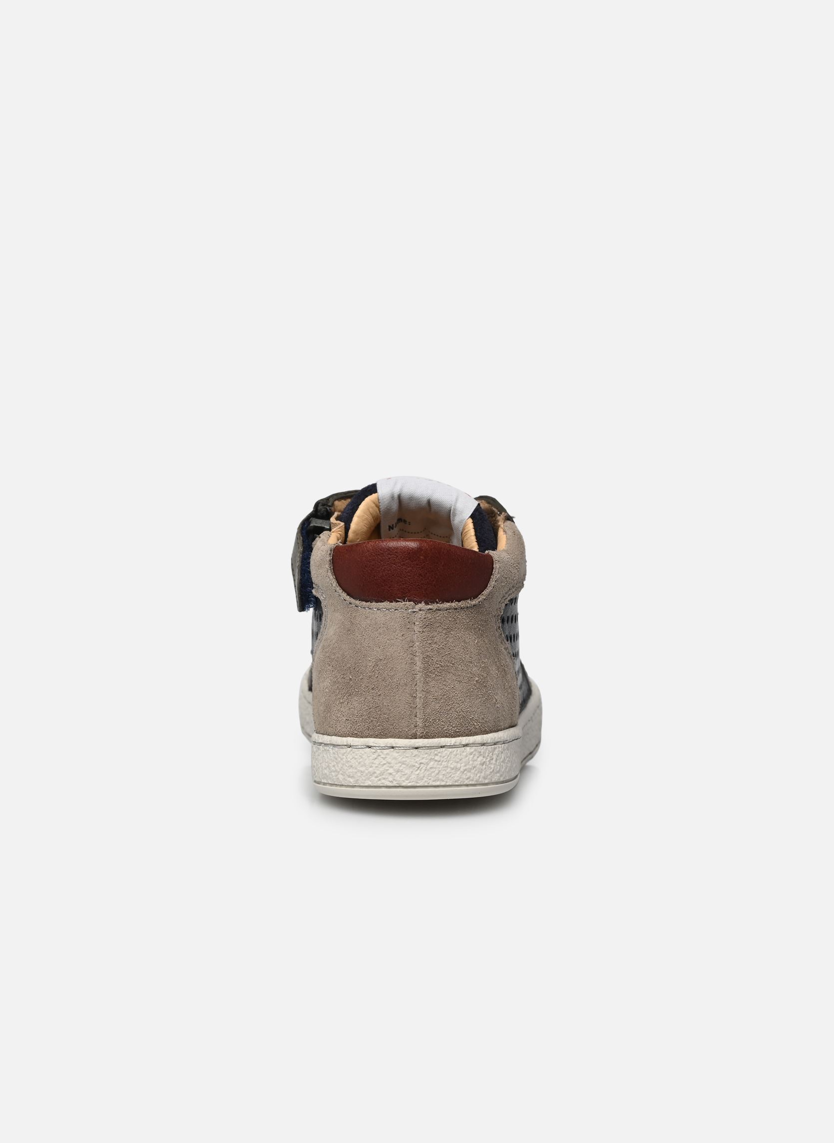 Sneaker MOUSSE LACE PERFO jungen mehrfarbig Pom d Api Sneaker MOUSSE LACE PERFO jungen mehrfarbig MARINE-KAKI