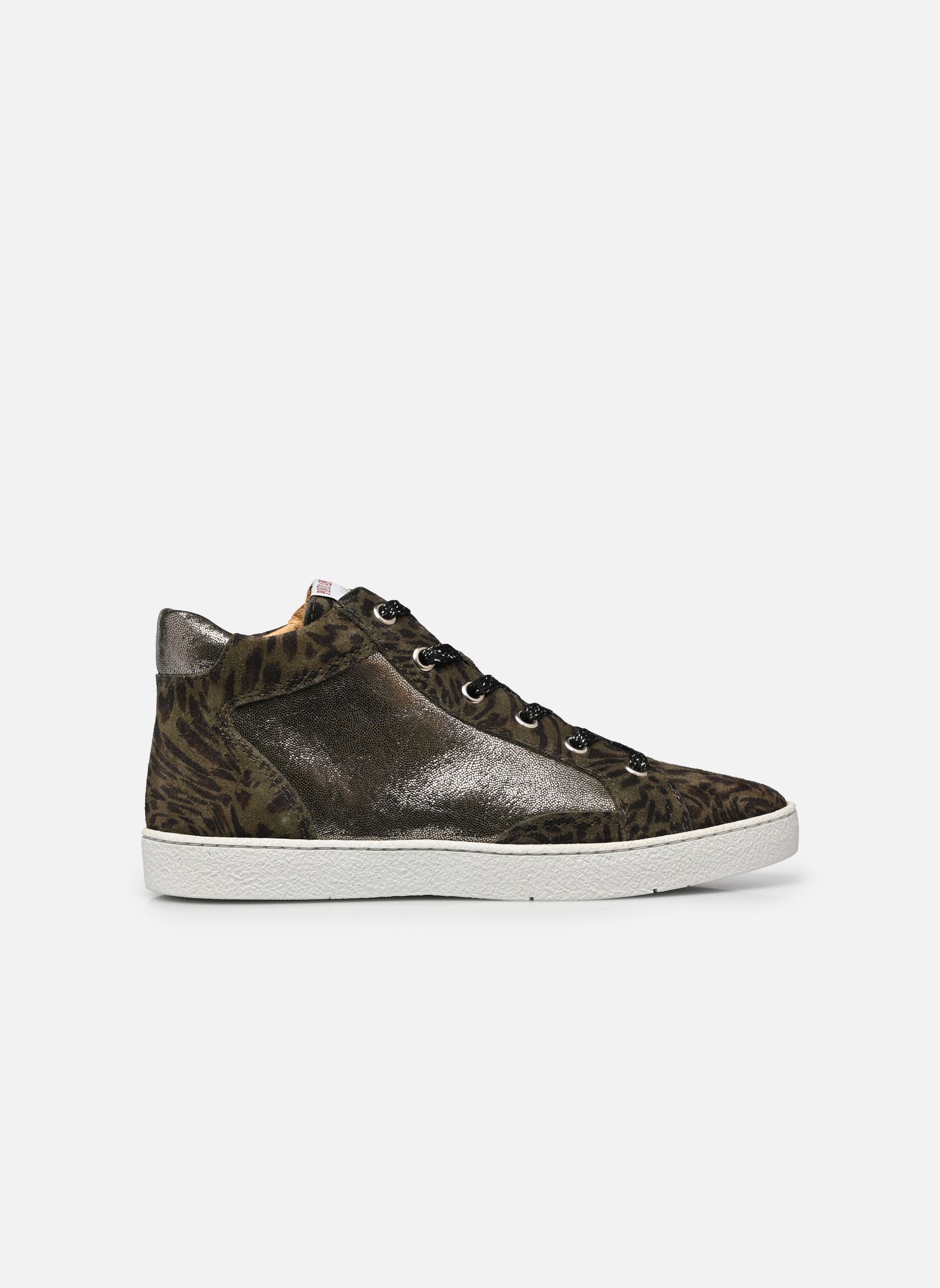 Niedrige Sneaker Top Touch Lace mädchen grün Pom d Api Niedrige Sneaker Top Touch Lace mädchen grün KAKI-OLIVE