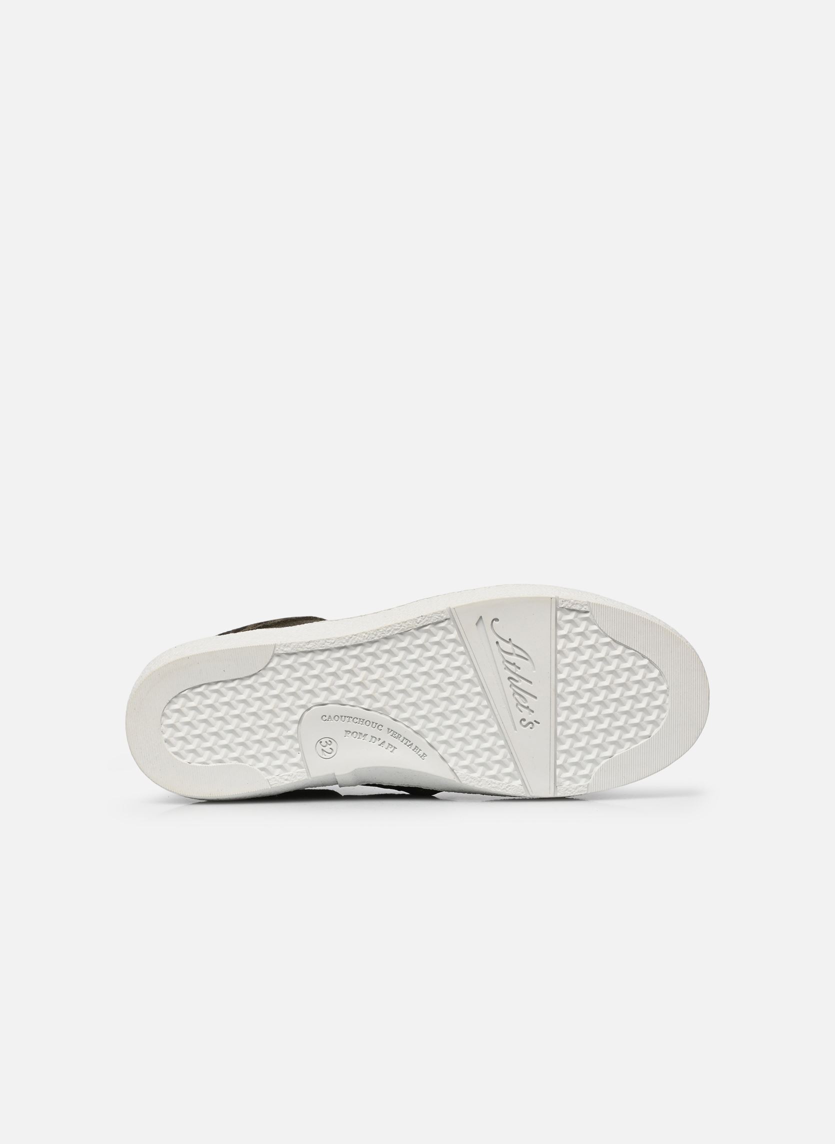 Niedrige Sneaker Top Touch Lace mädchen grün Pom d Api Niedrige Sneaker Top Touch Lace mädchen grün KAKI-OLIVE