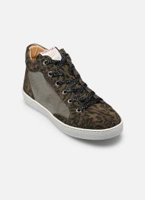 Niedrige Sneaker Top Touch Lace mädchen grün