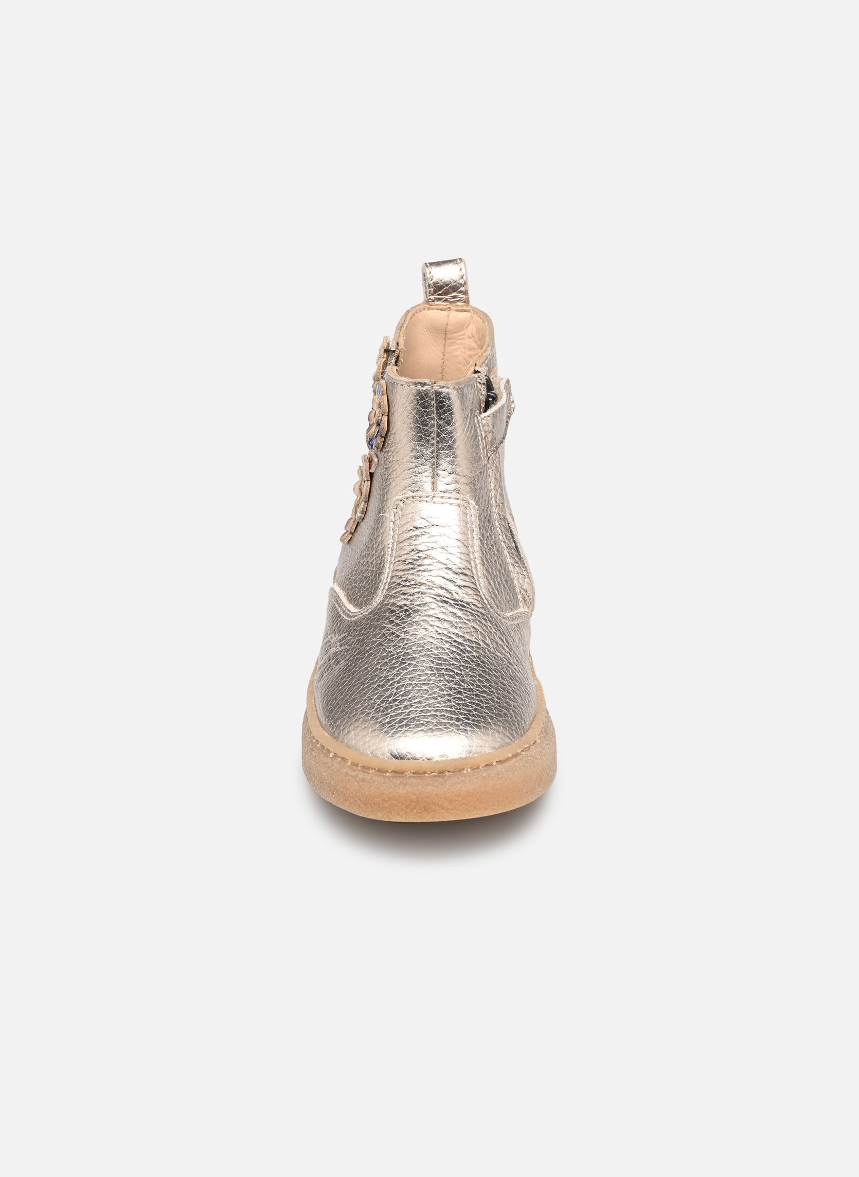 Stiefeletten / Ankle Boots TRIX JOD MULTI mädchen gold und bronze Pom d Api Stiefeletten / Ankle Boots TRIX JOD MULTI mädchen gold und bronze OR