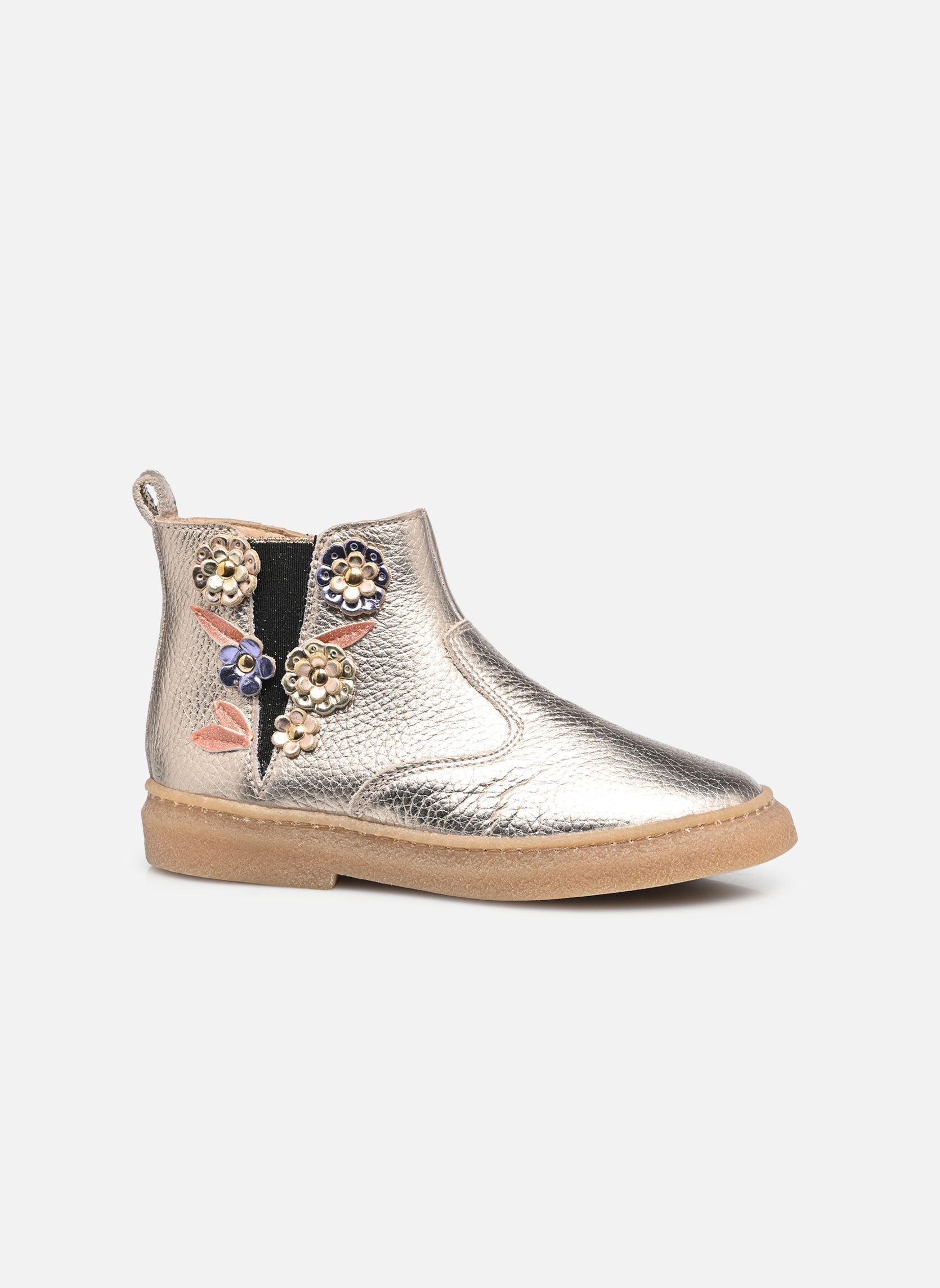 Stiefeletten / Ankle Boots TRIX JOD MULTI mädchen gold und bronze Pom d Api Stiefeletten / Ankle Boots TRIX JOD MULTI mädchen gold und bronze OR