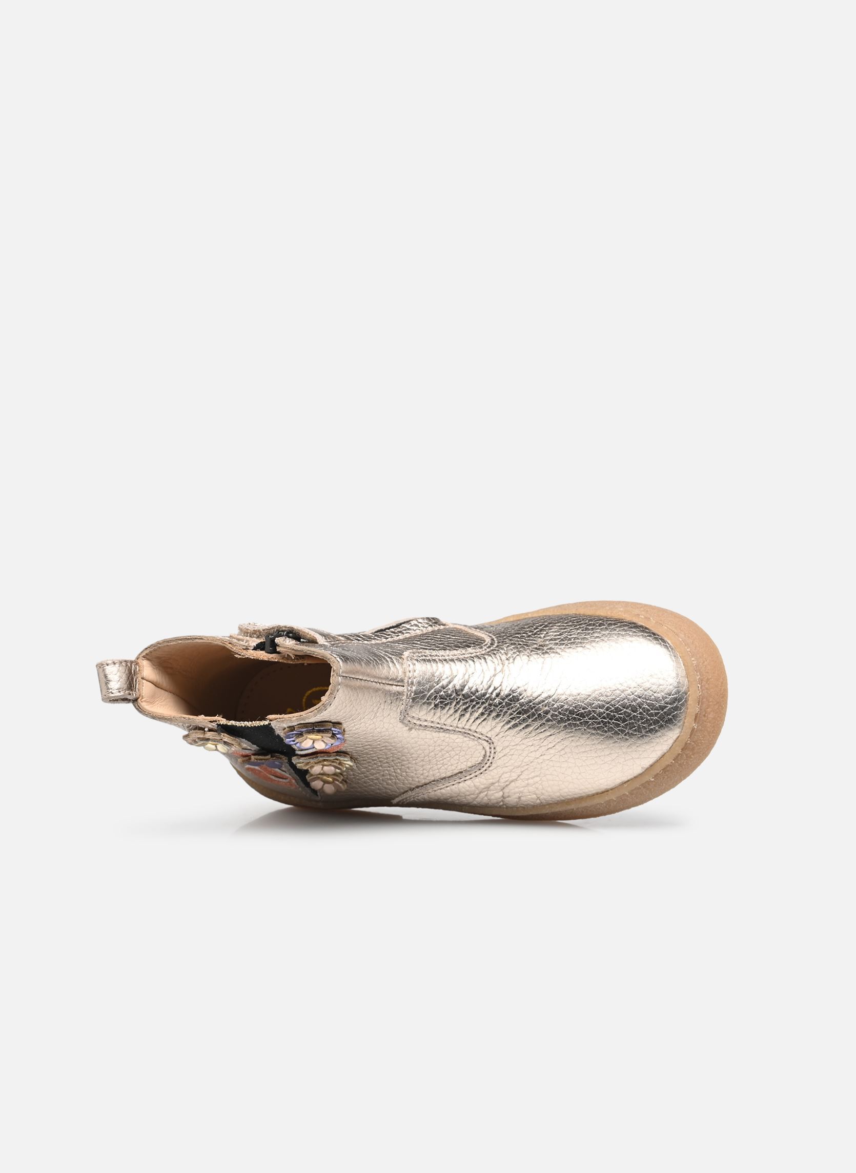 Stiefeletten / Ankle Boots TRIX JOD MULTI mädchen gold und bronze Pom d Api Stiefeletten / Ankle Boots TRIX JOD MULTI mädchen gold und bronze OR