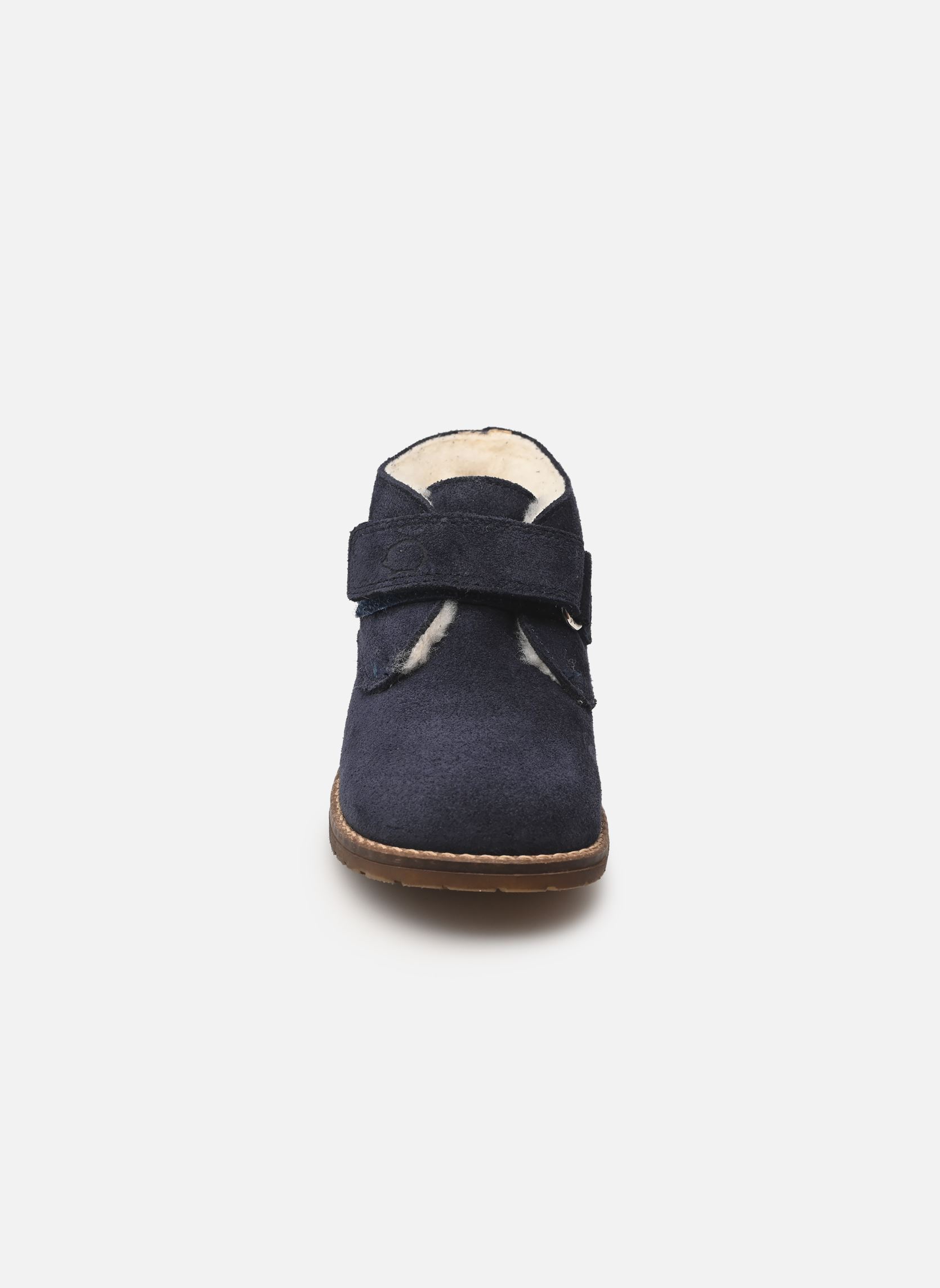 Enkellaarsjes T&C 2 EASY FUR jongens blauw Tartine et Chocolat Enkellaarsjes T&C 2 EASY FUR jongens blauw MARINE